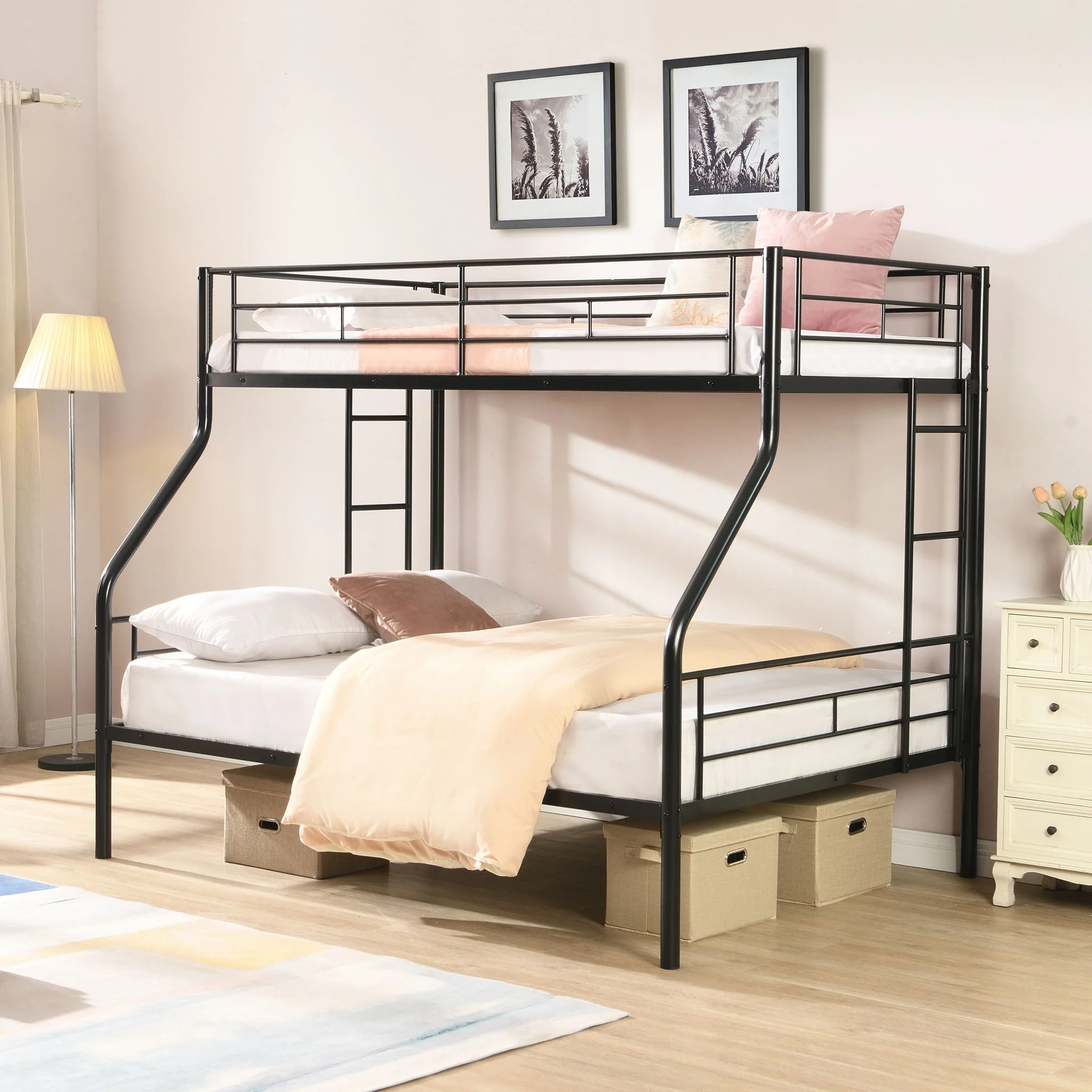 Modern Metal Bunk Bed - Image 4