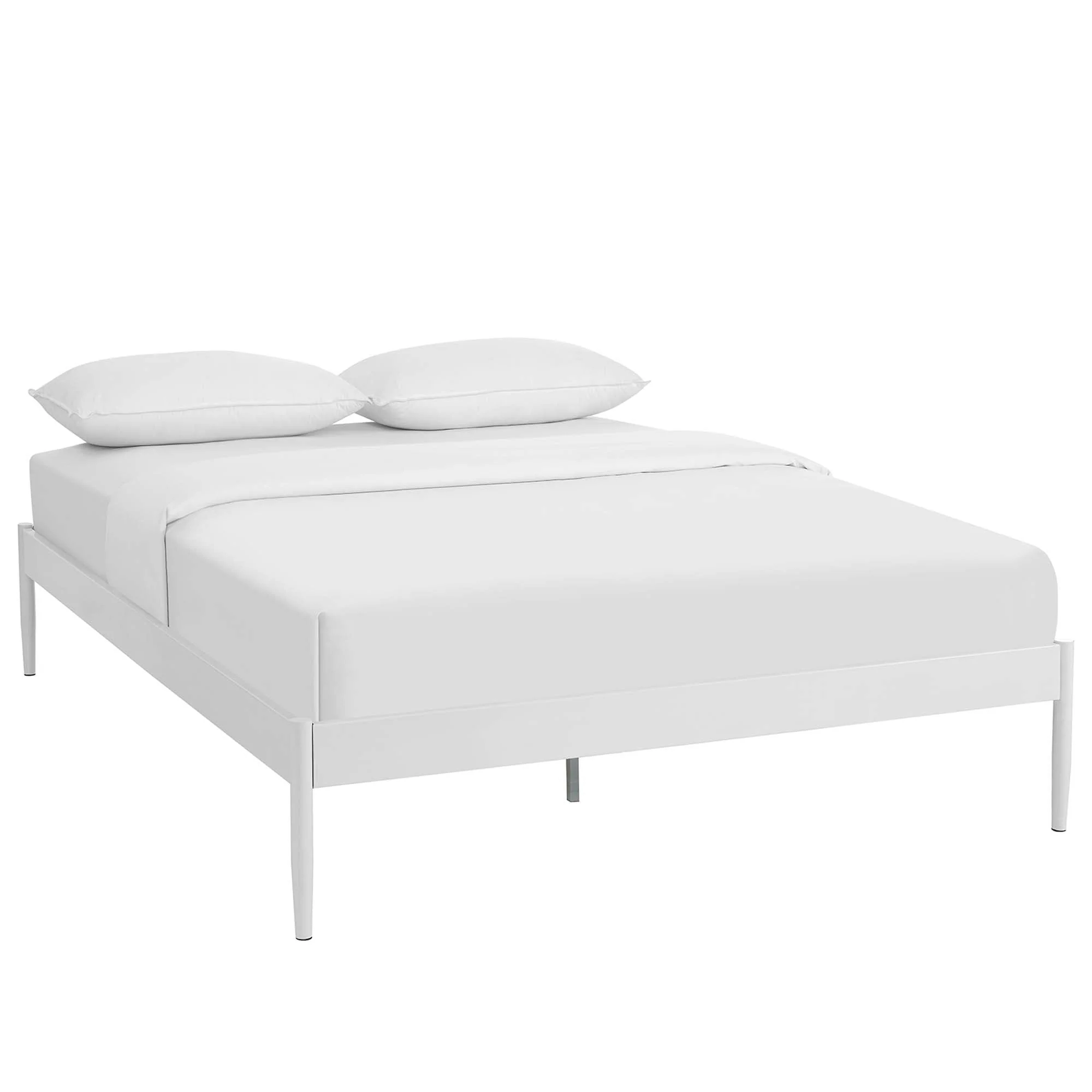 Modern Minimalist Steel Platform Bed Frame - Image 6