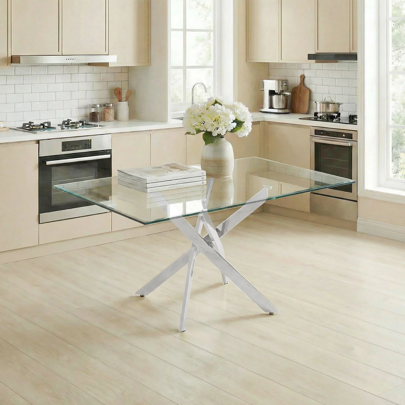 Modern Rectangular Table For Dining Room - Image 30