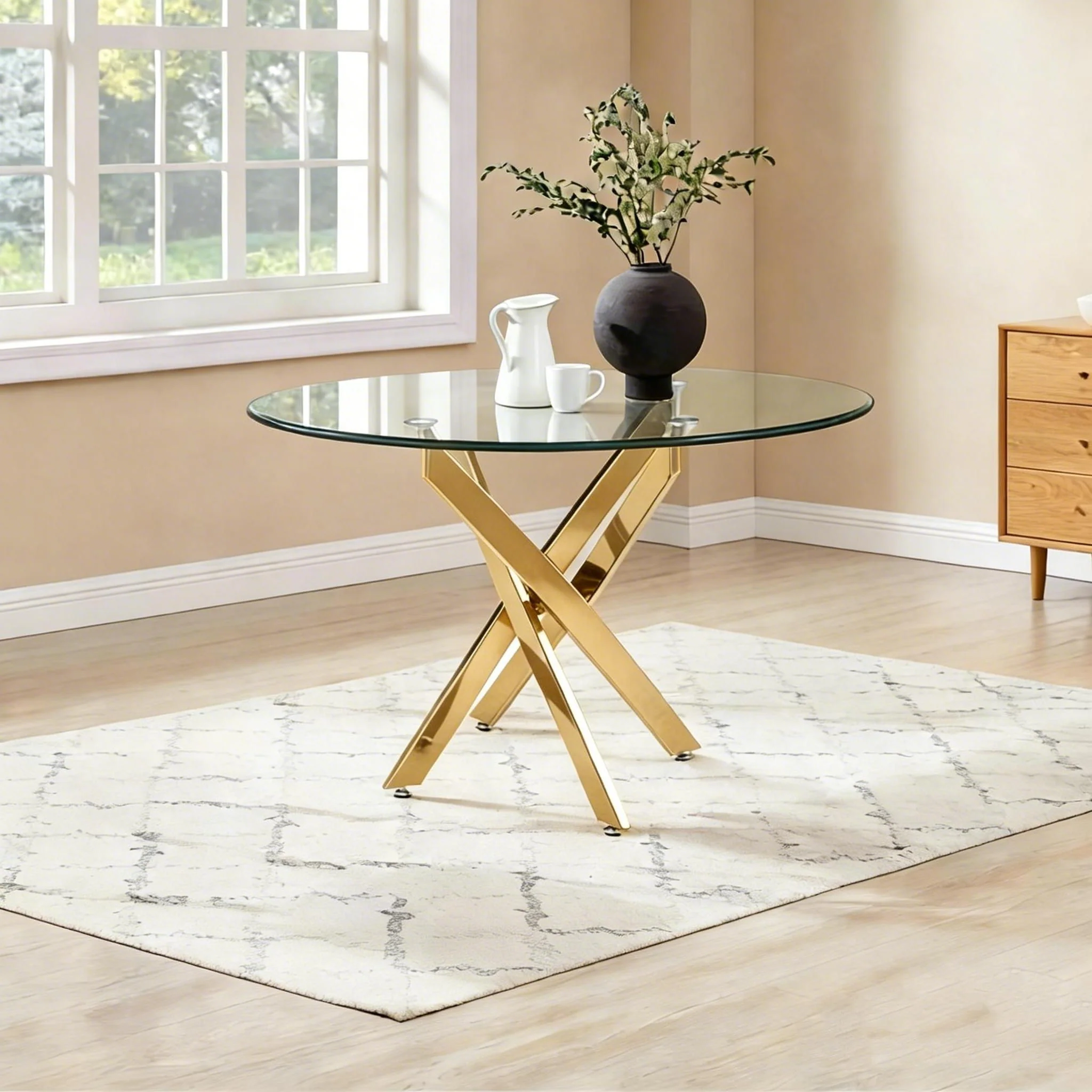 Modern Round Table For Dining Room - Image 18