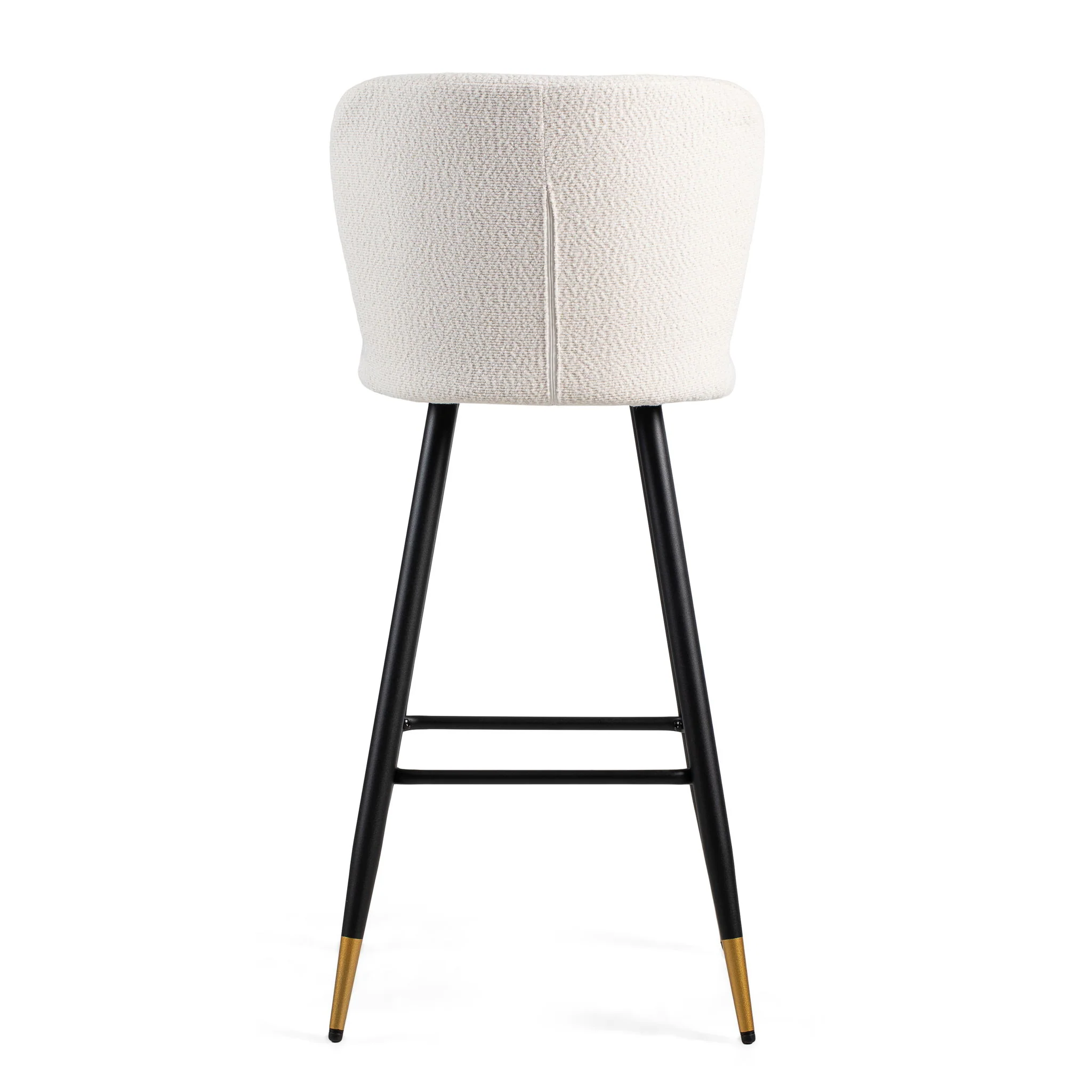Modern Style Barstool, Tipped Ends, Suitable For Various Decoration Styles - White - Image 9