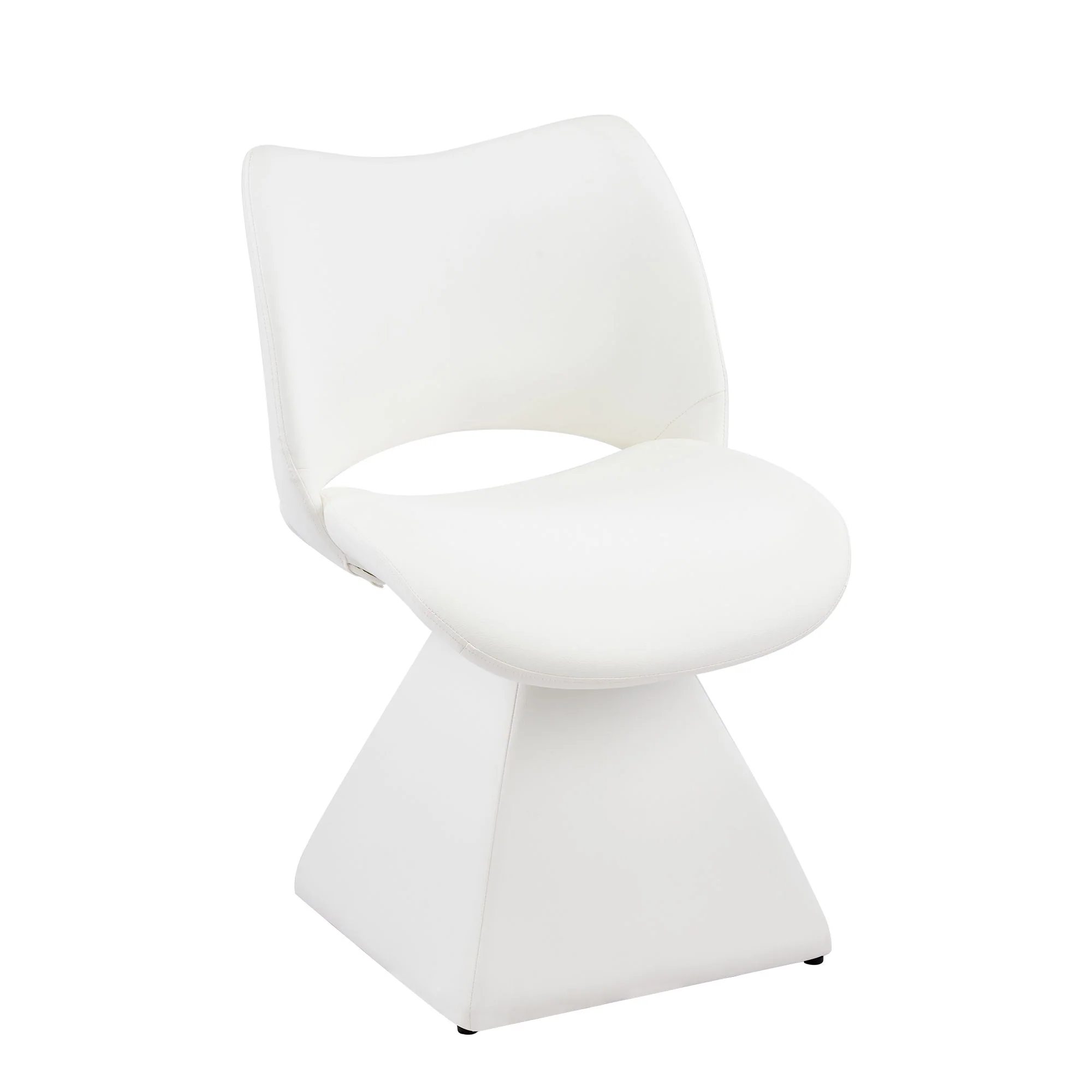 Modern Swivel Dining Chair With High Back - Image 3