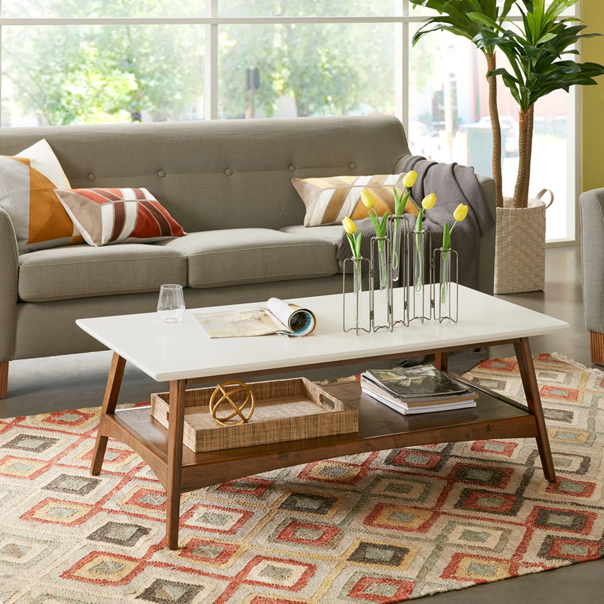 Modern Table With Extra Storage - Image 18