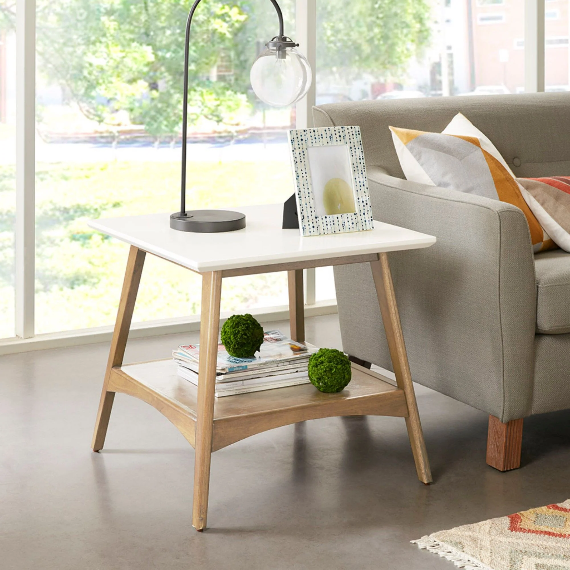 Modern Table With Extra Storage - Image 9