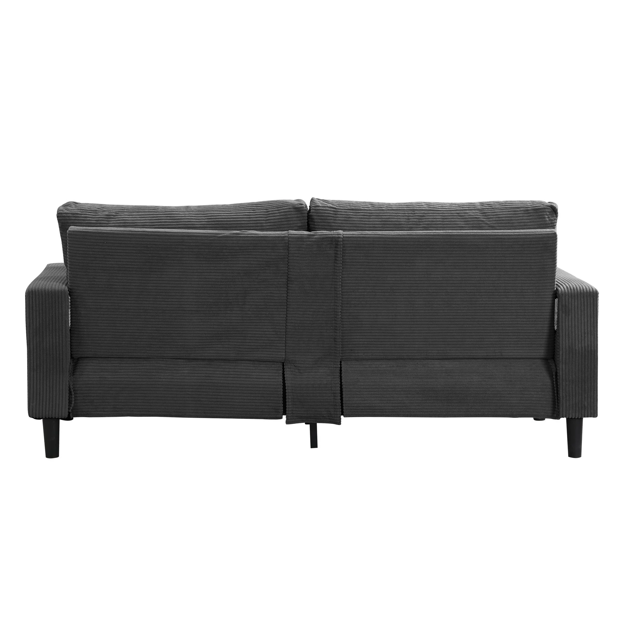Modern Upholstered 2 Piece Sofa Set With 3 Seater And 2 Seater - Image 15
