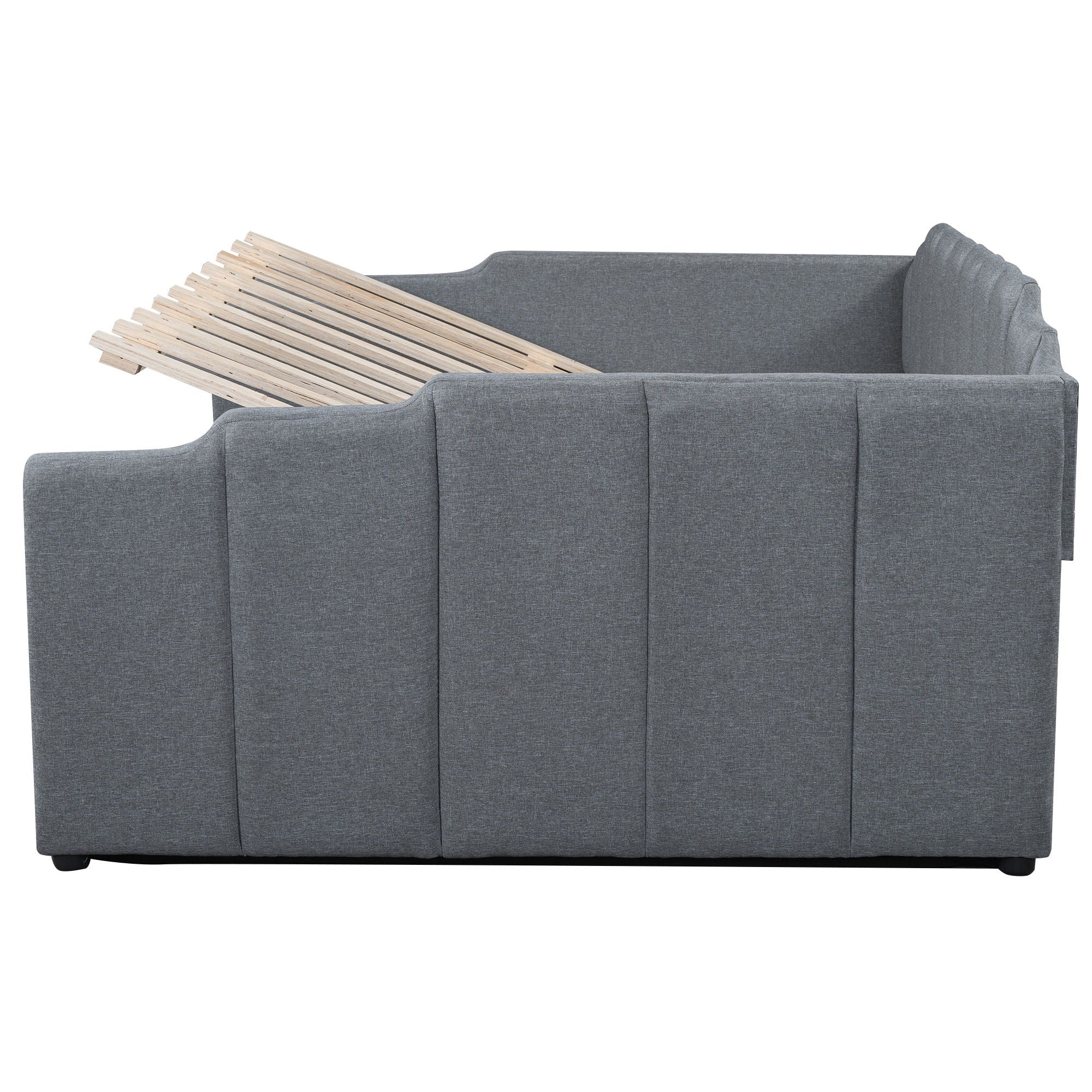 Modern Upholstered Daybed With Underneath Storage - Image 5