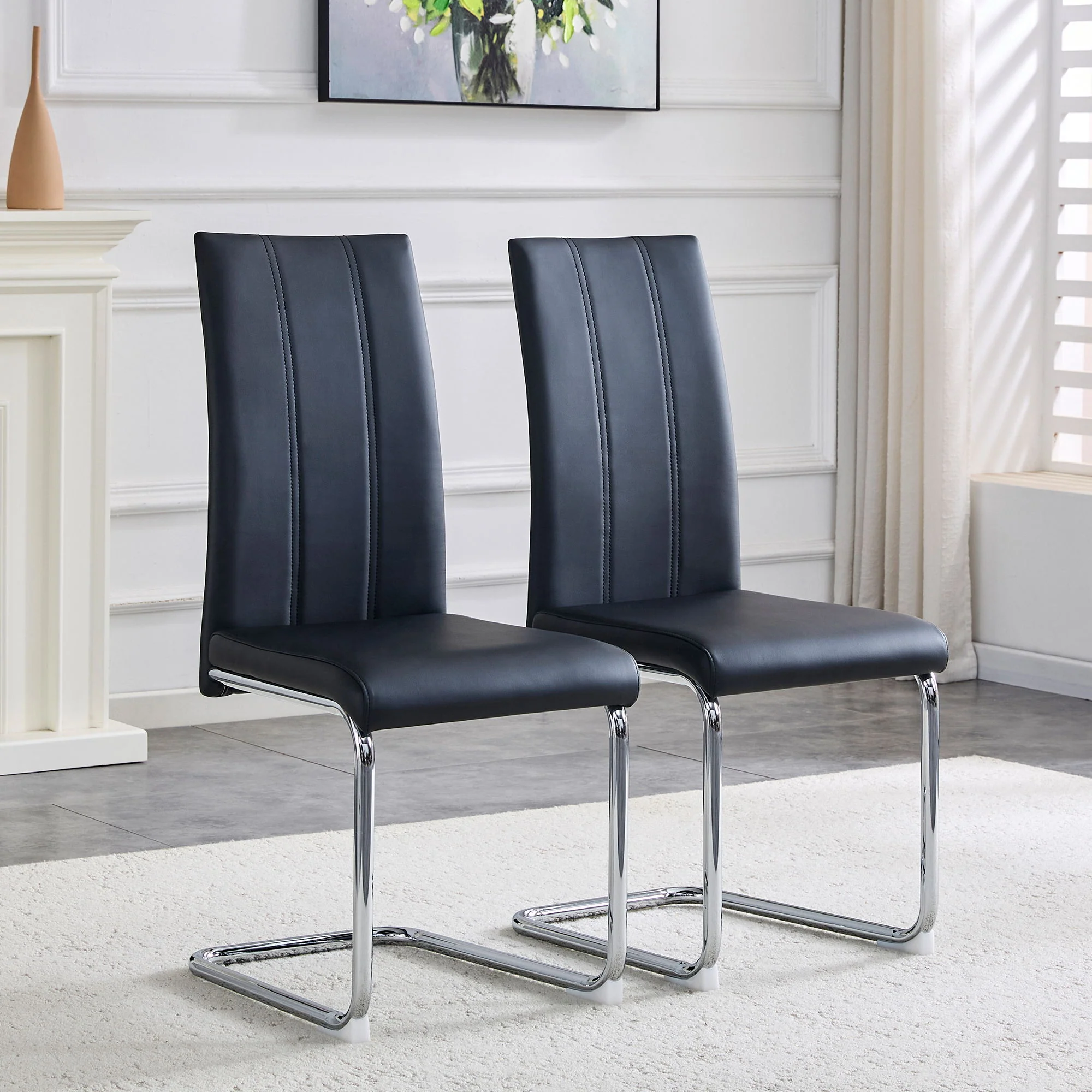 Modern Upholstered Dining Chairs For Dining Room - Image 12