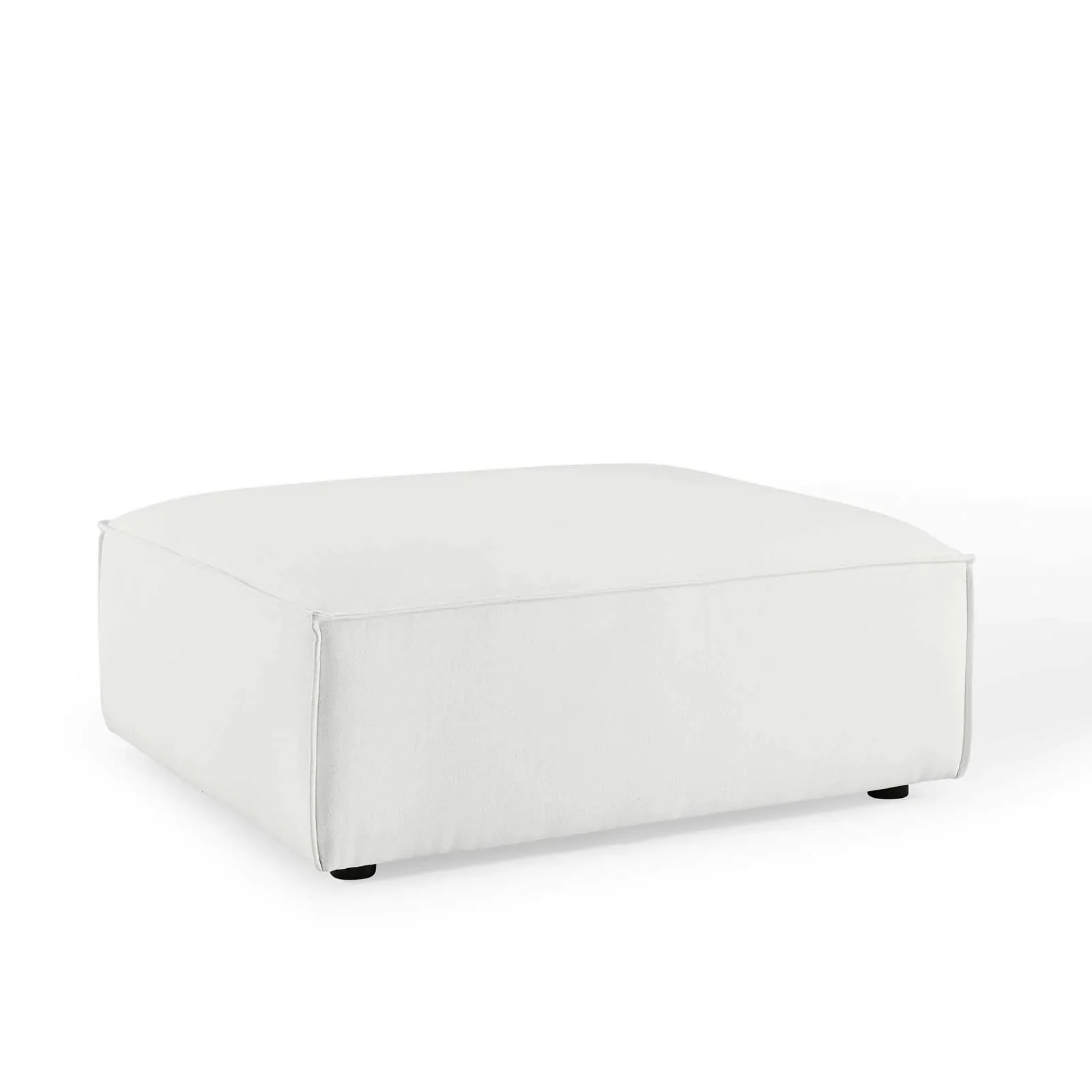 Modern Upholstered Fabric Sectional Ottoman – 42 Inch - Image 11