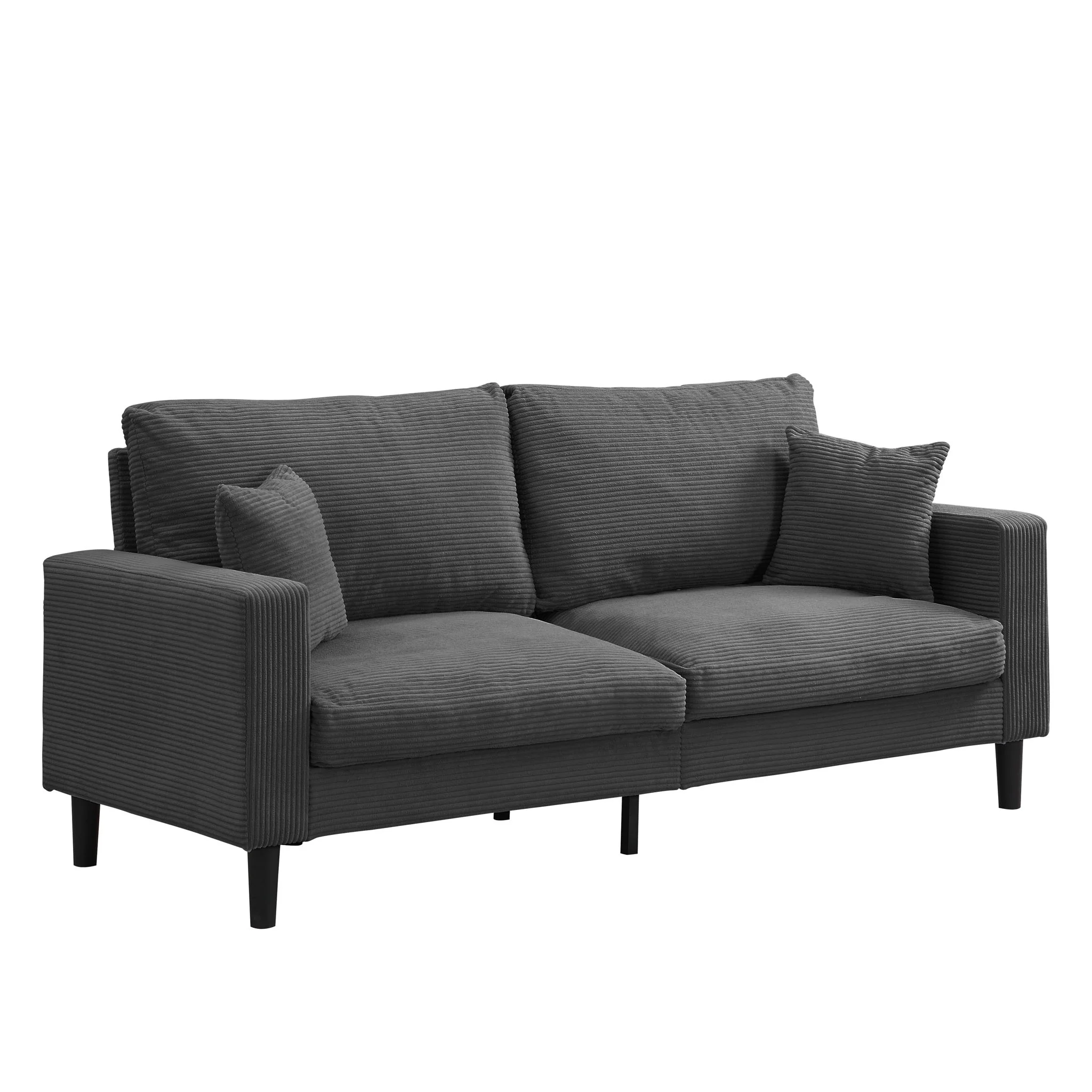 Modern Upholstered Resilience Three Seater Sofa - Image 6