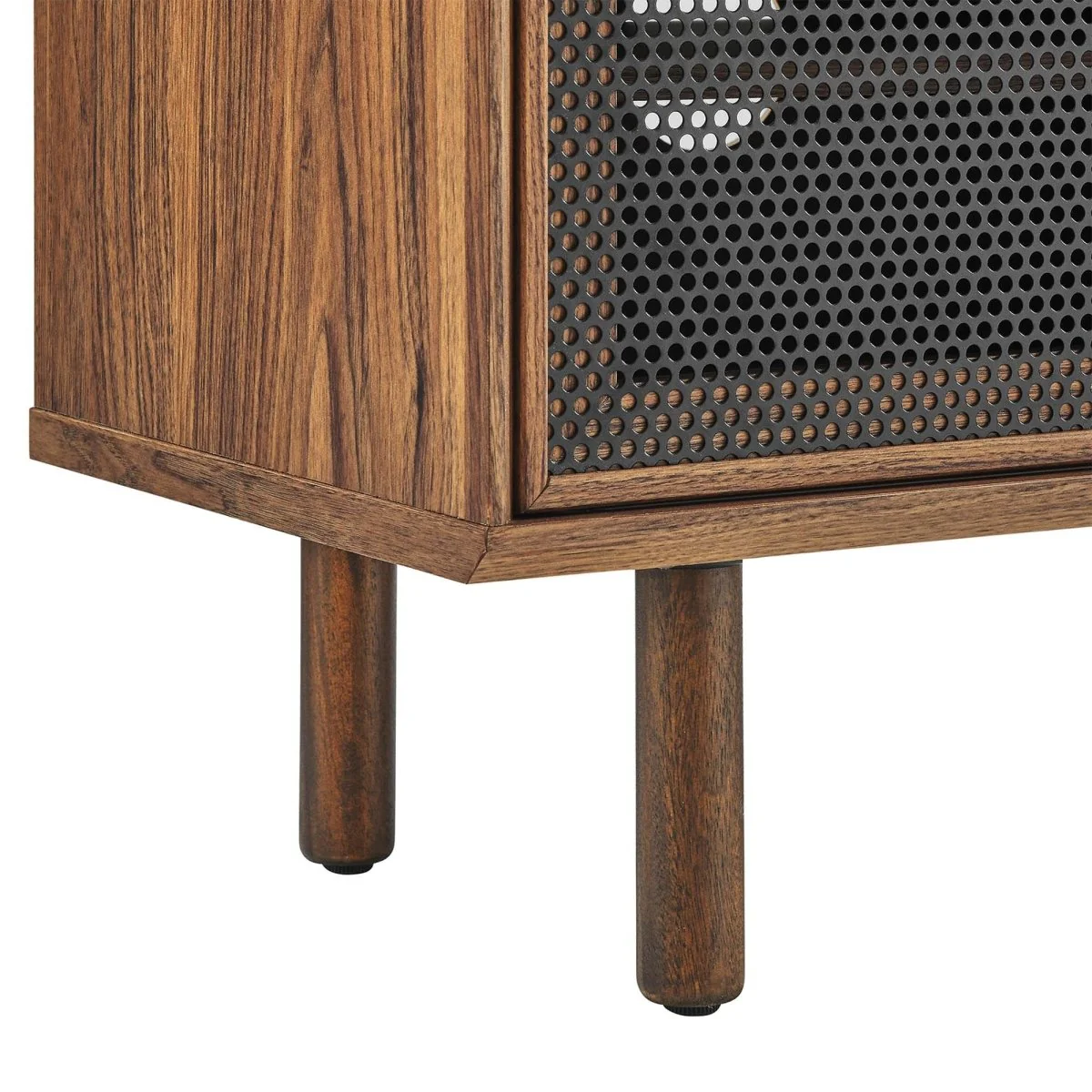 Modern Urban TV Stand with Mesh Sliding Doors 60 Inch - Image 27