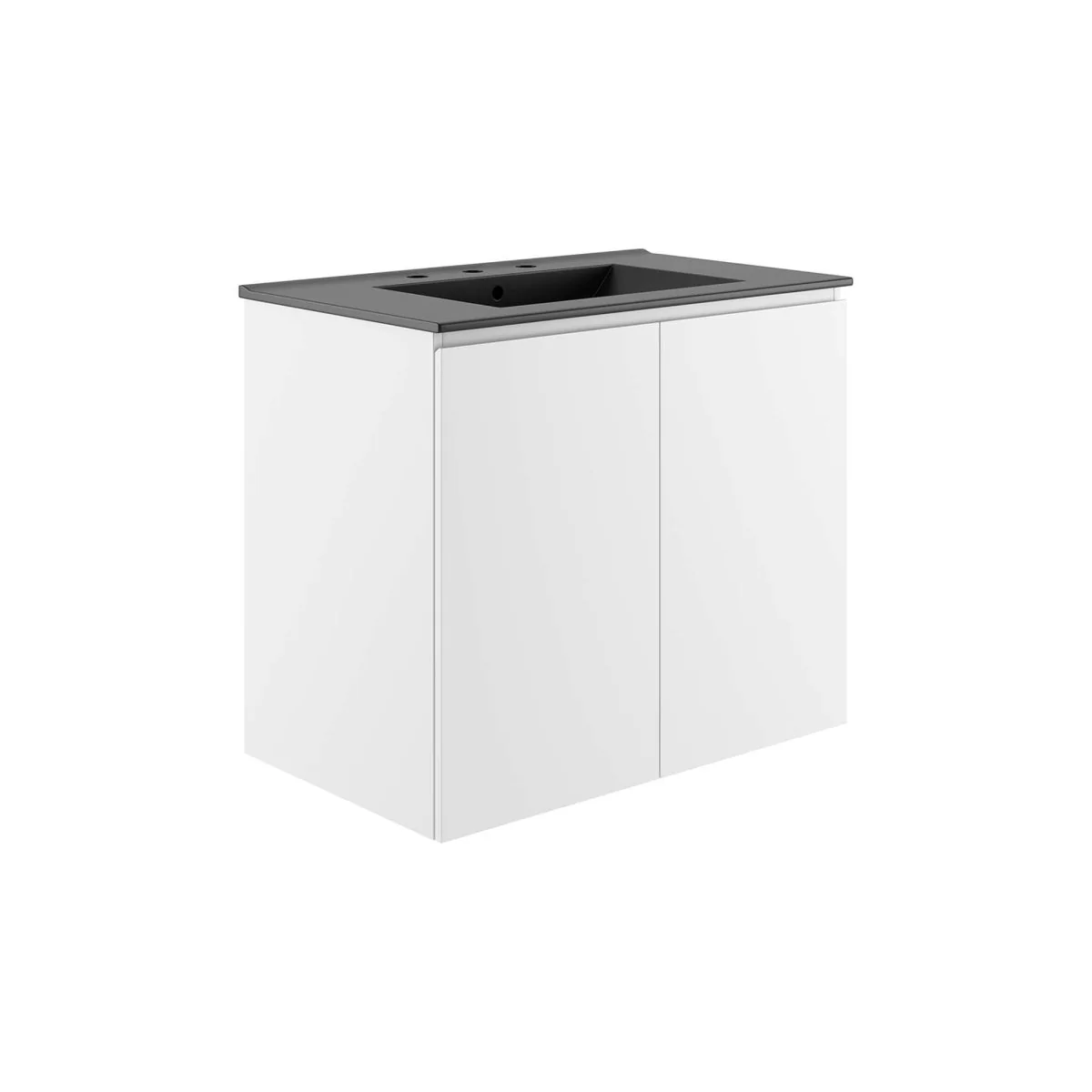 Modern Wall-Mount Bathroom Vanity with Sink for Space-Saving Contemporary Baths - Image 37