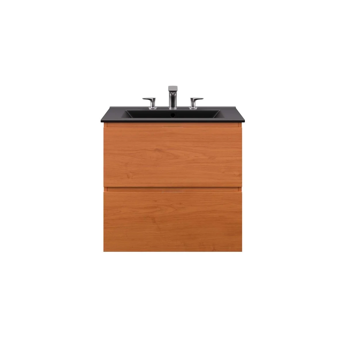 Modern Wall-Mount Bathroom Vanity with Sink — Single and Double Configurations - Image 23