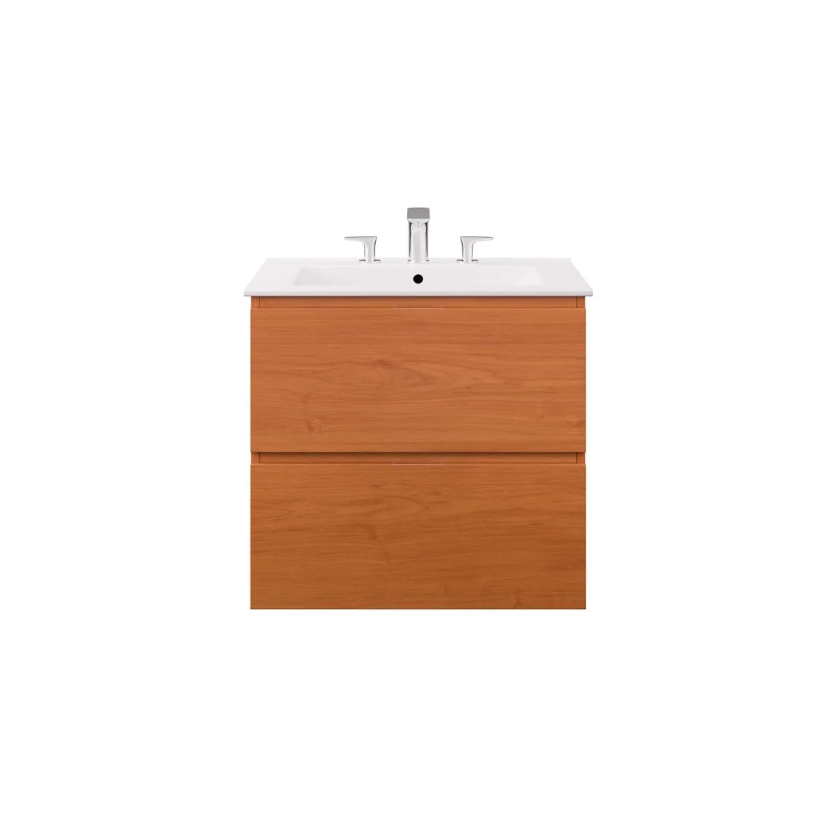 Modern Wall-Mount Bathroom Vanity with Sink — Single and Double Configurations - Image 32