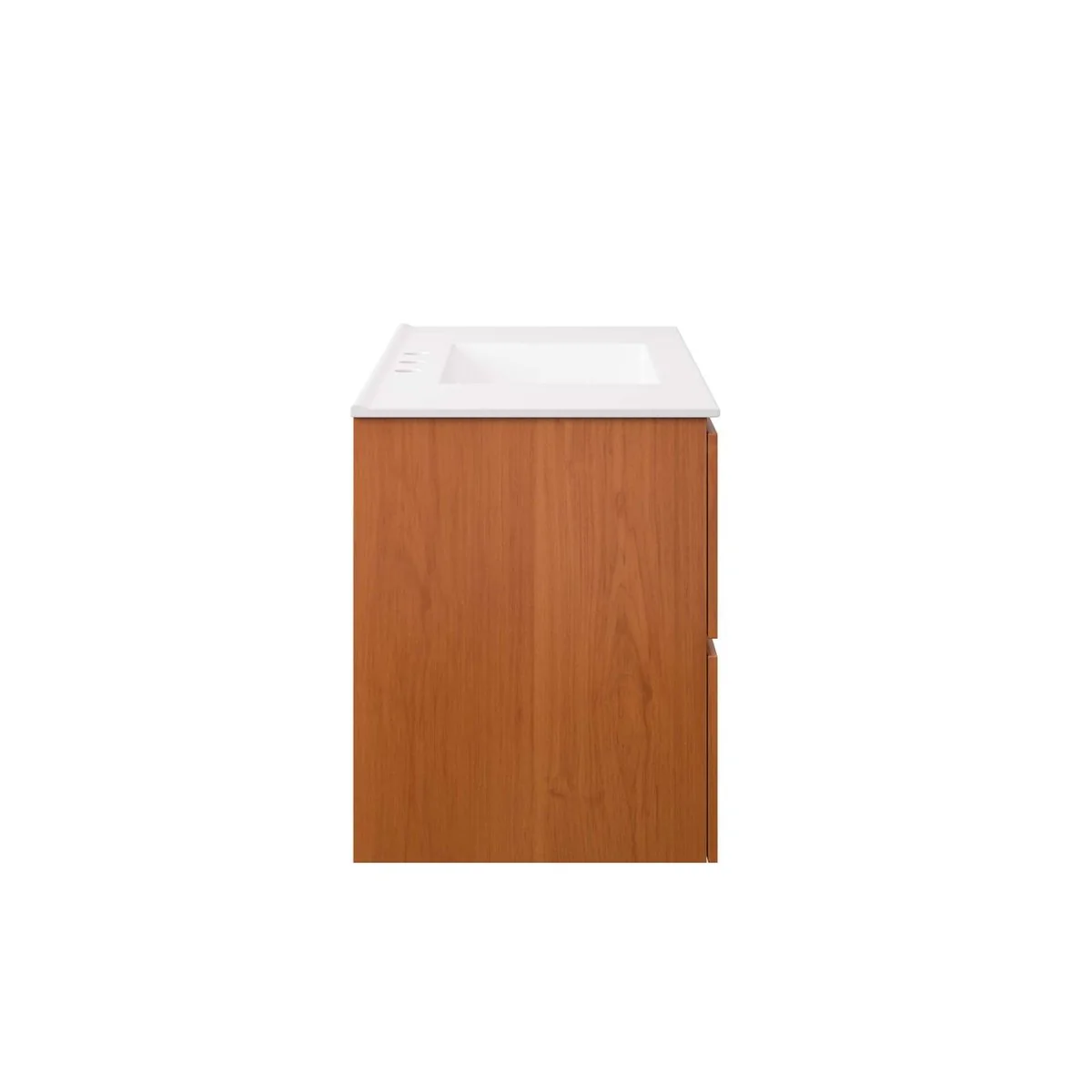 Modern Wall-Mount Bathroom Vanity with Sink — Single and Double Configurations - Image 49