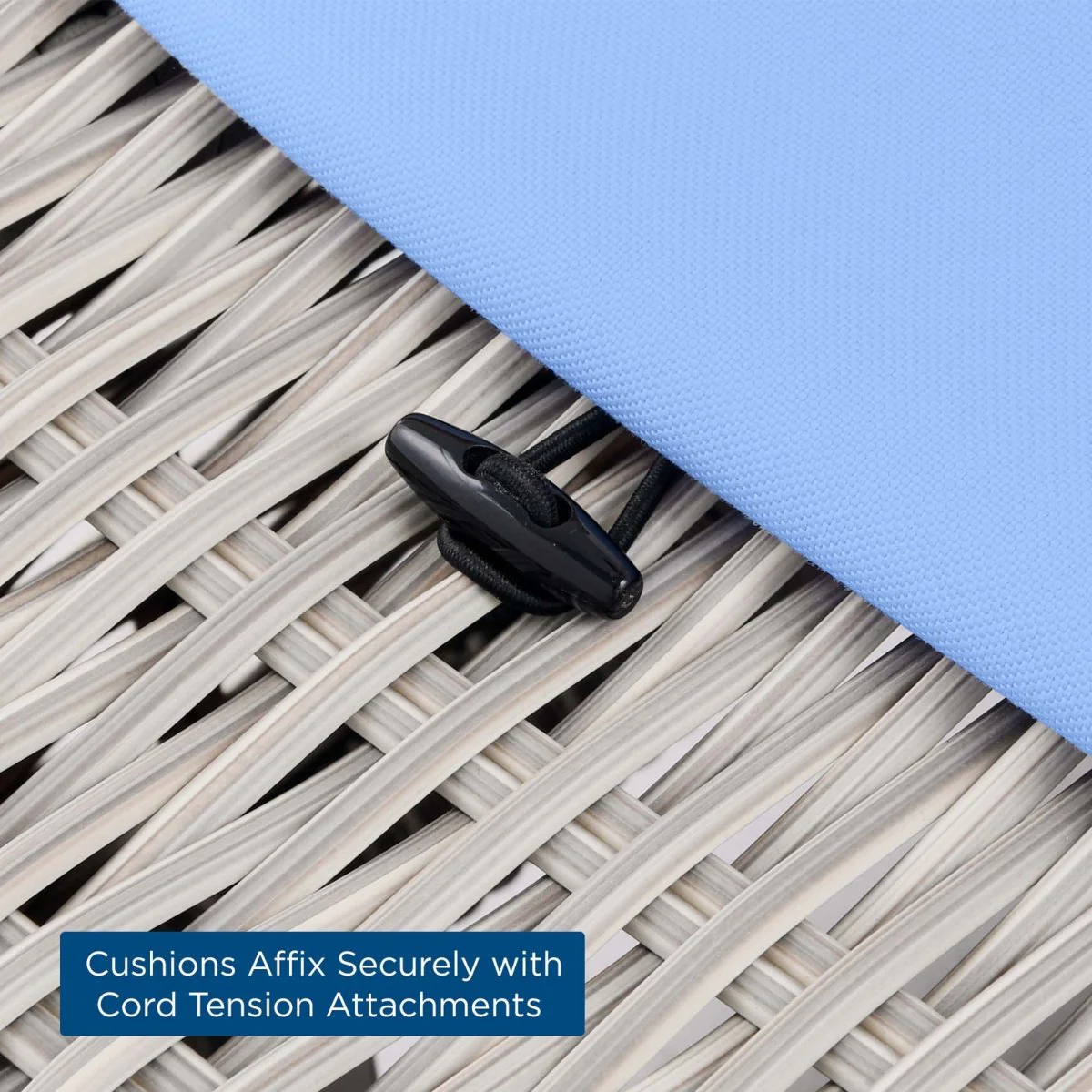Modern Wicker Rattan Outdoor Corner Chair — Contemporary Woven Patio Seating - Image 19