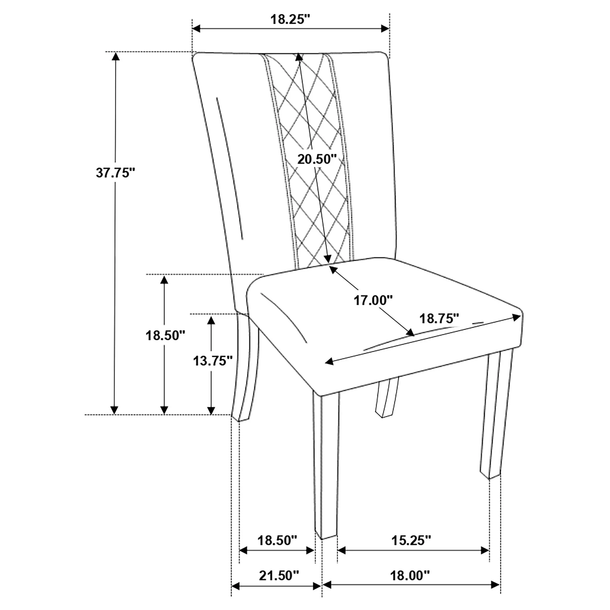 Modoc - Upholstered Dining Side Chair (Set of 2) - Beige - Image 8