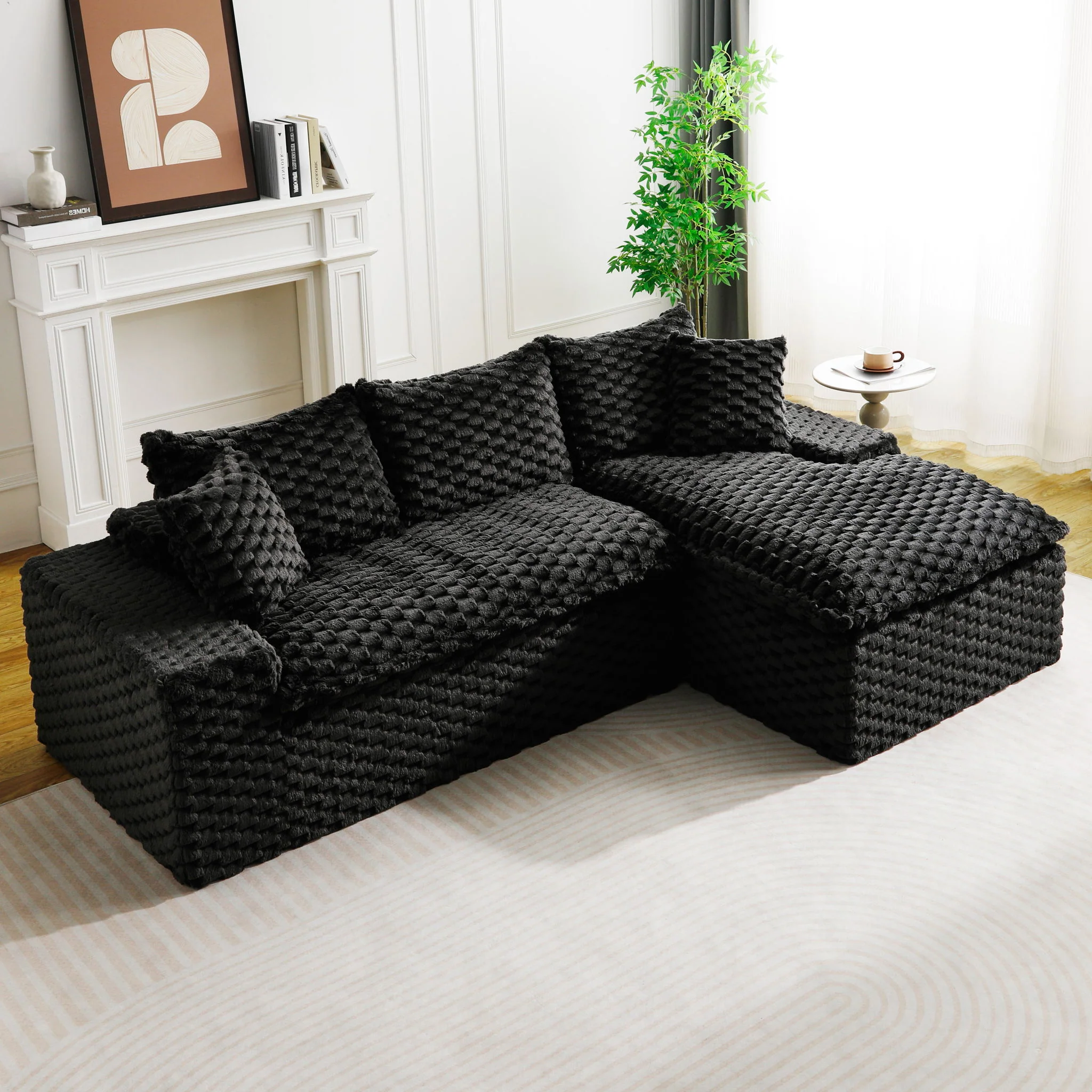 Modular Sofa, Convertible Twin Seat With Chaise Lounge - Image 18