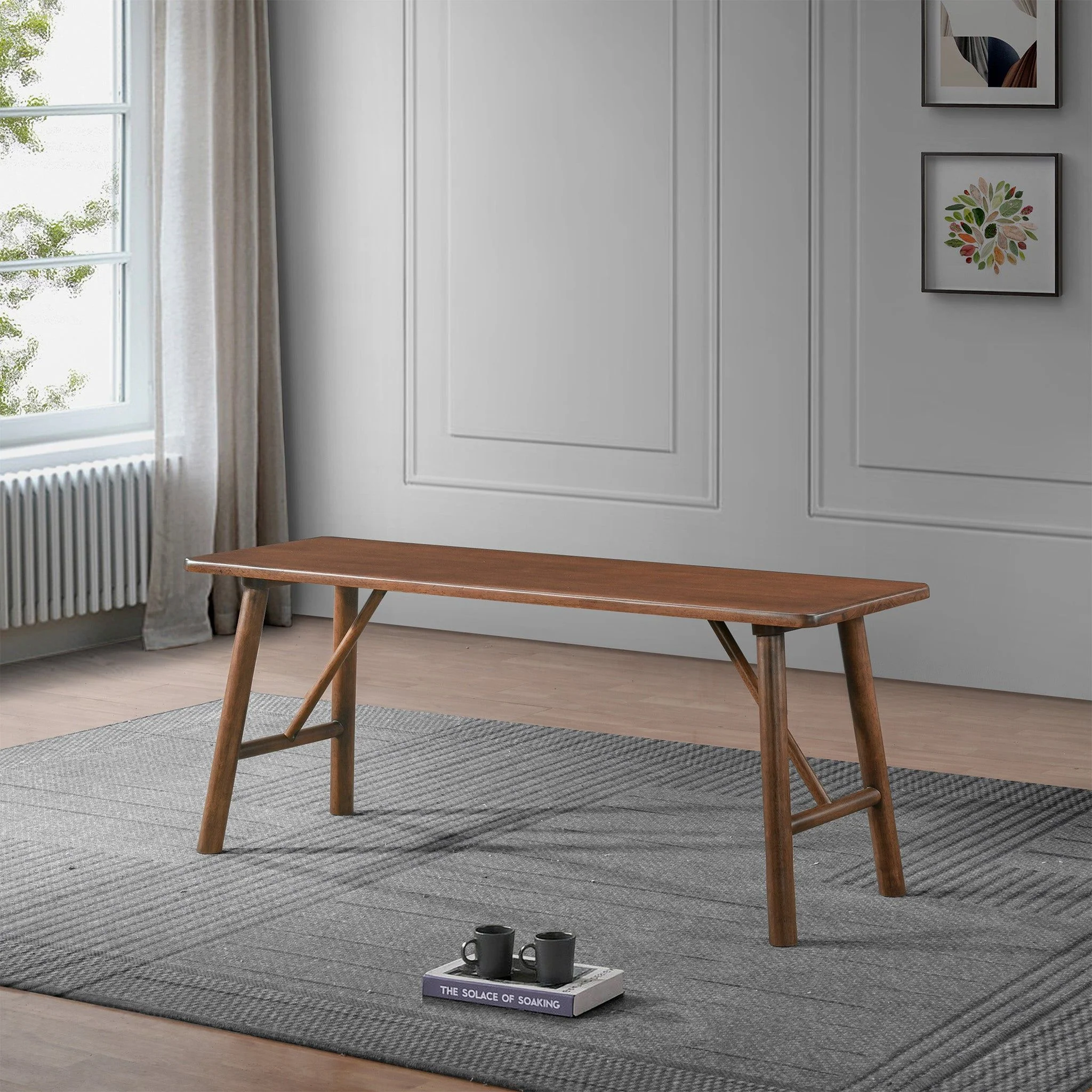 Molly - Bench - Walnut Brown - Image 6