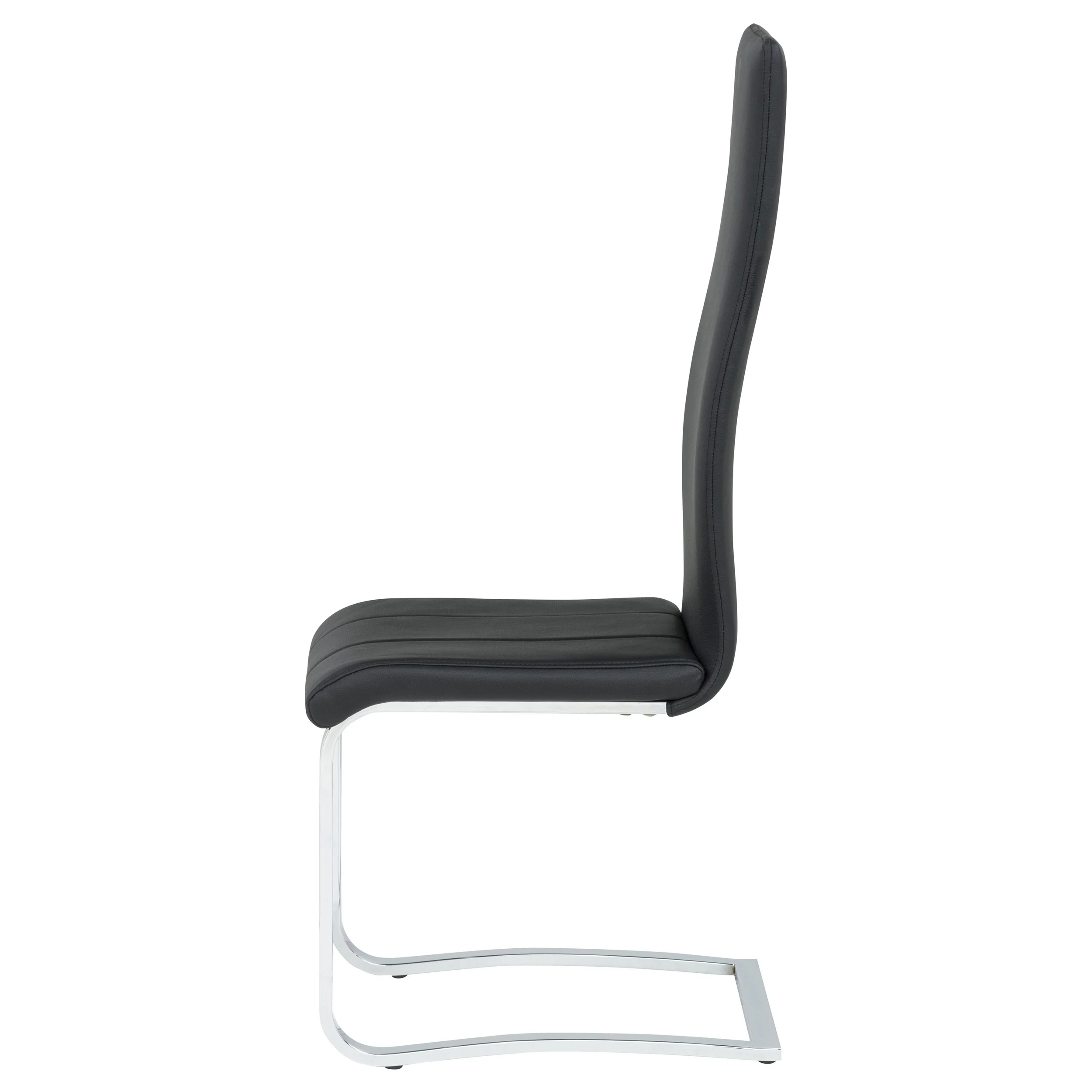 Montclair Upholstered Dining Side Chair Black, Set of 4 - Image 6