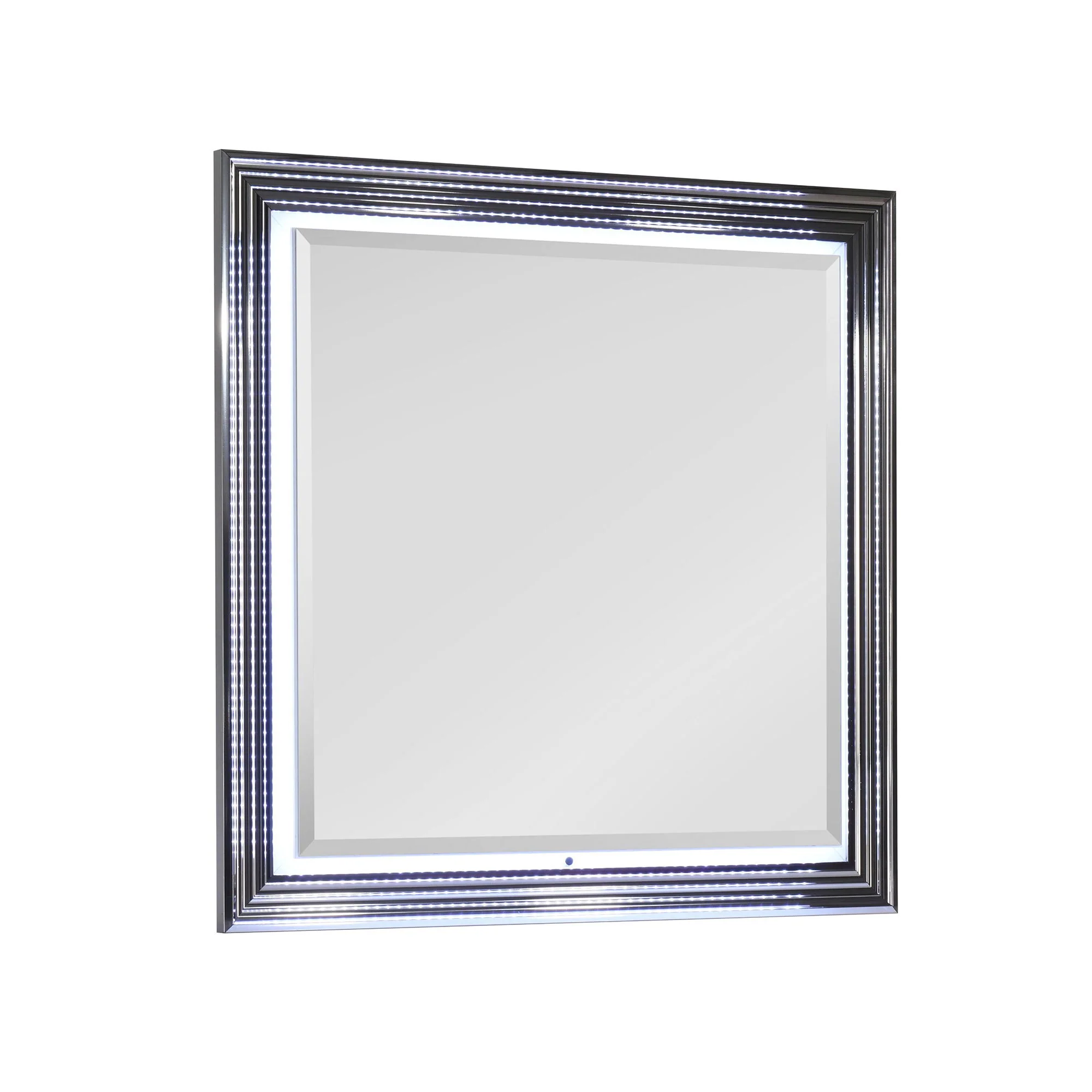 Moon - Smooth Mirror With LED - White - Image 5