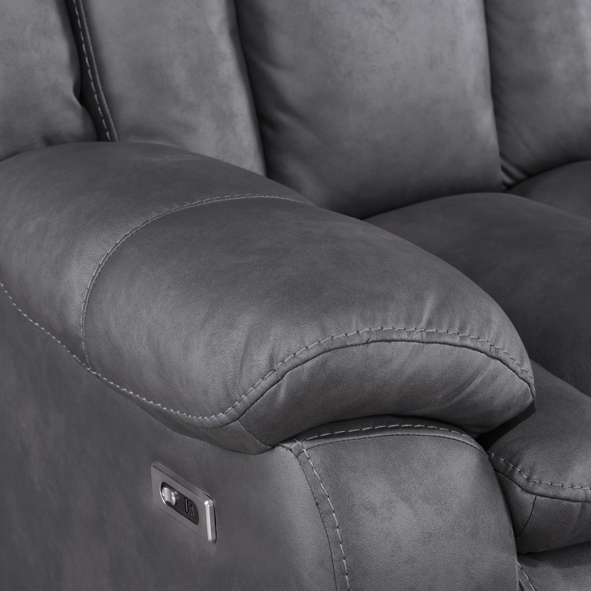 Morello - Reclining Console Loveseat - Image 16