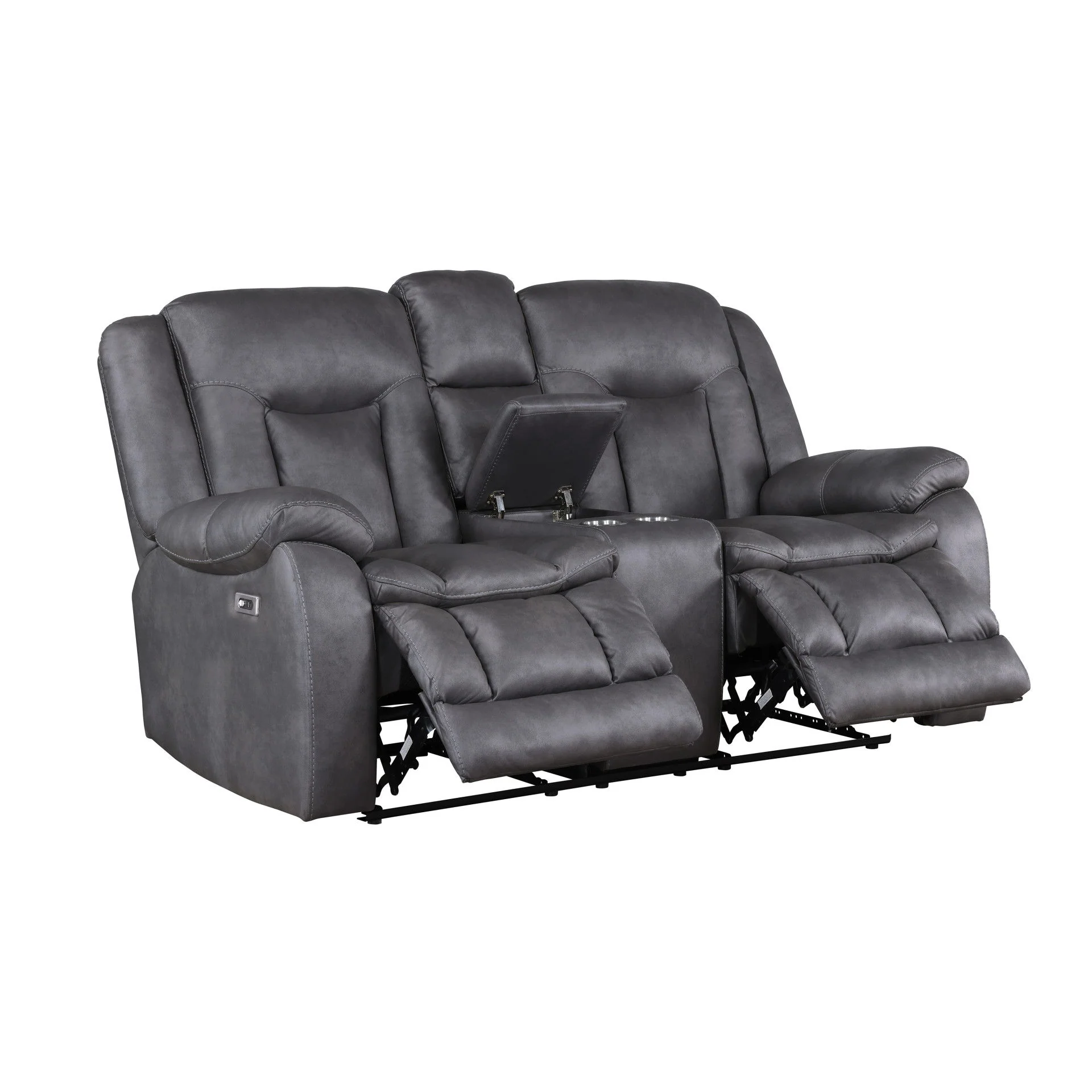 Morello - Reclining Console Loveseat - Image 7