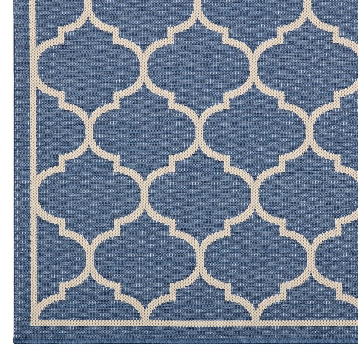 Moroccan Trellis Indoor Outdoor Area Rug - Classic Pattern for Living Room & Patio - Image 31