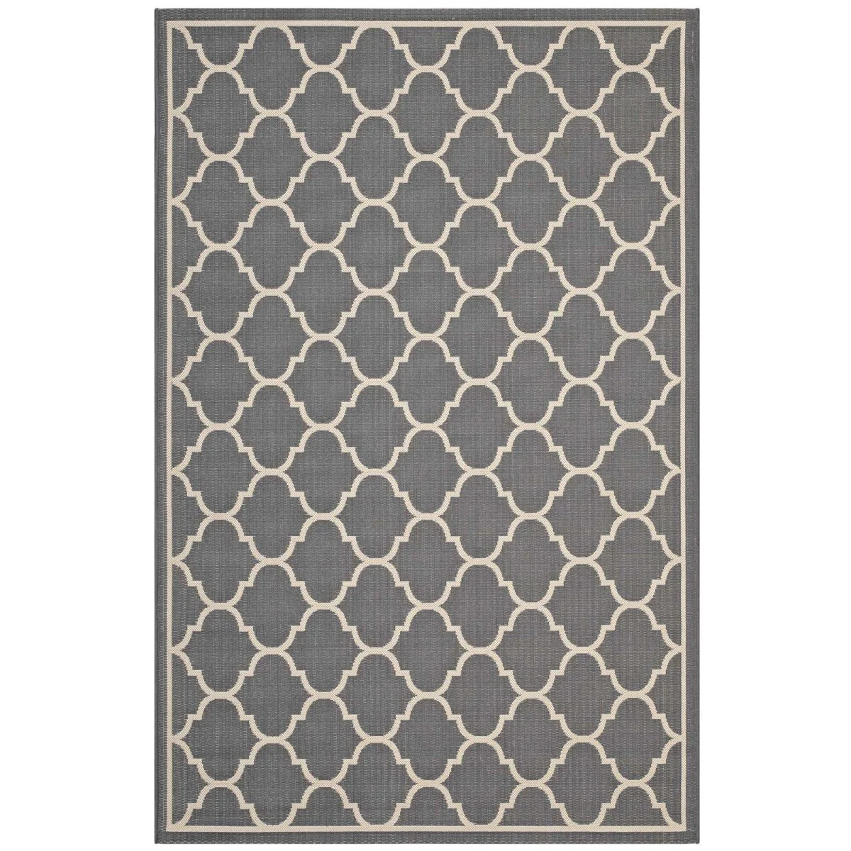 Moroccan Trellis Indoor Outdoor Area Rug - Classic Pattern for Living Room & Patio - Image 9