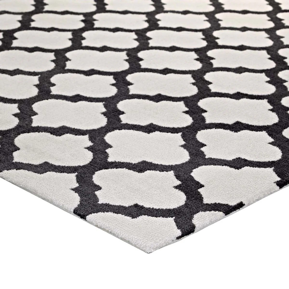 Moroccan Trellis Polyester Area Rug, Classic Geometric Pattern for Home Decor - Image 20