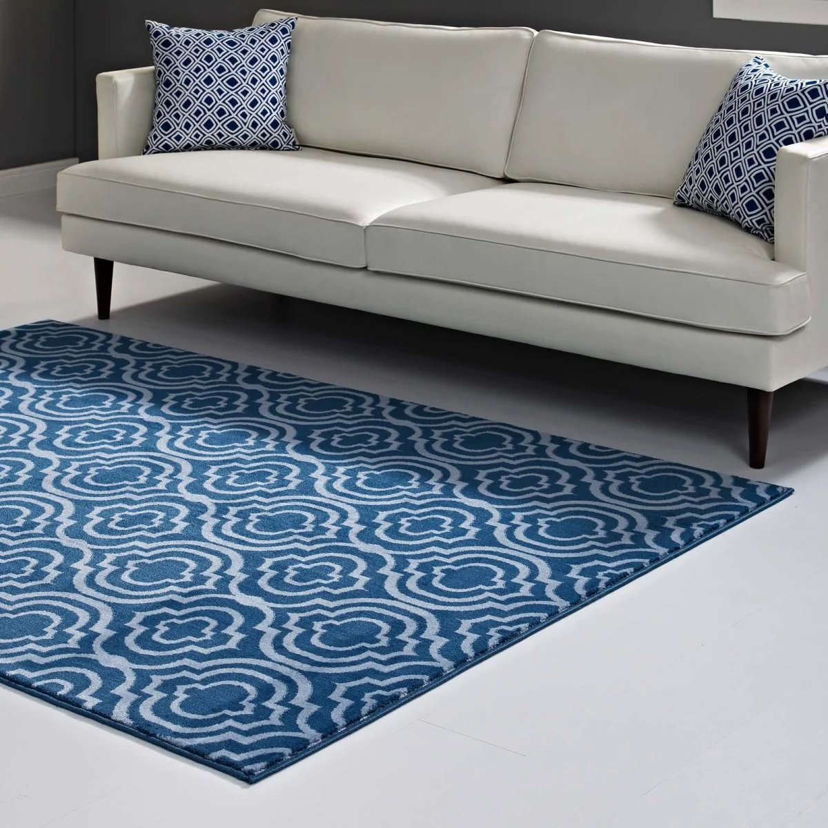 Moroccan Trellis Transitional Area Rug Collection - Classic Geometric Pattern - Image 33