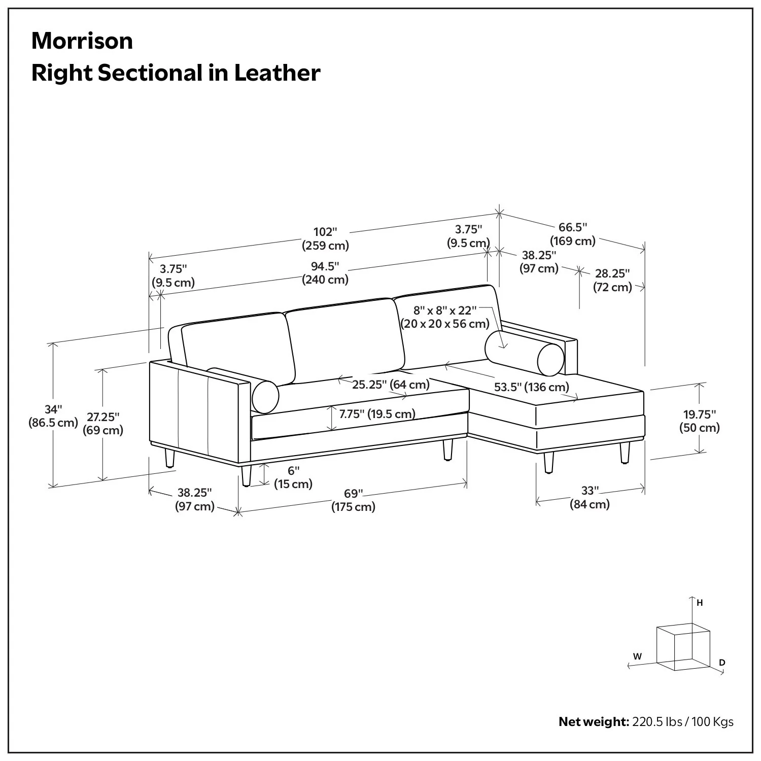 Morrison - Upholstered Sectional Sofa - Image 9