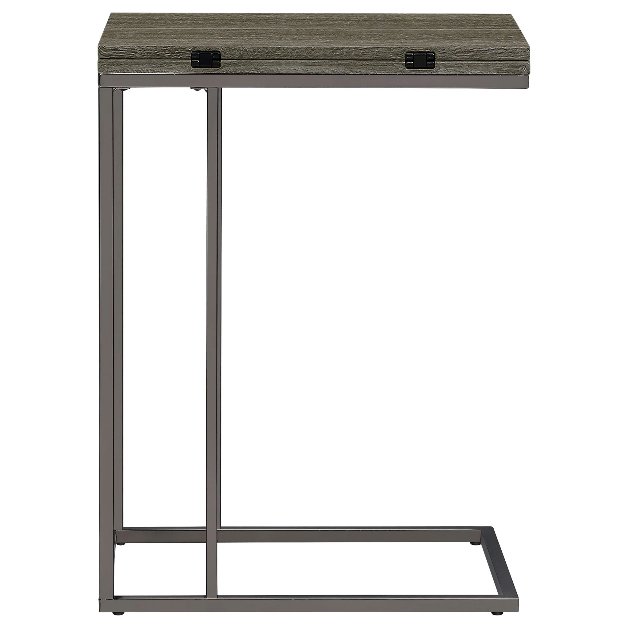 Mortimer - Snack Table With Expandable Top - Gray - Image 9