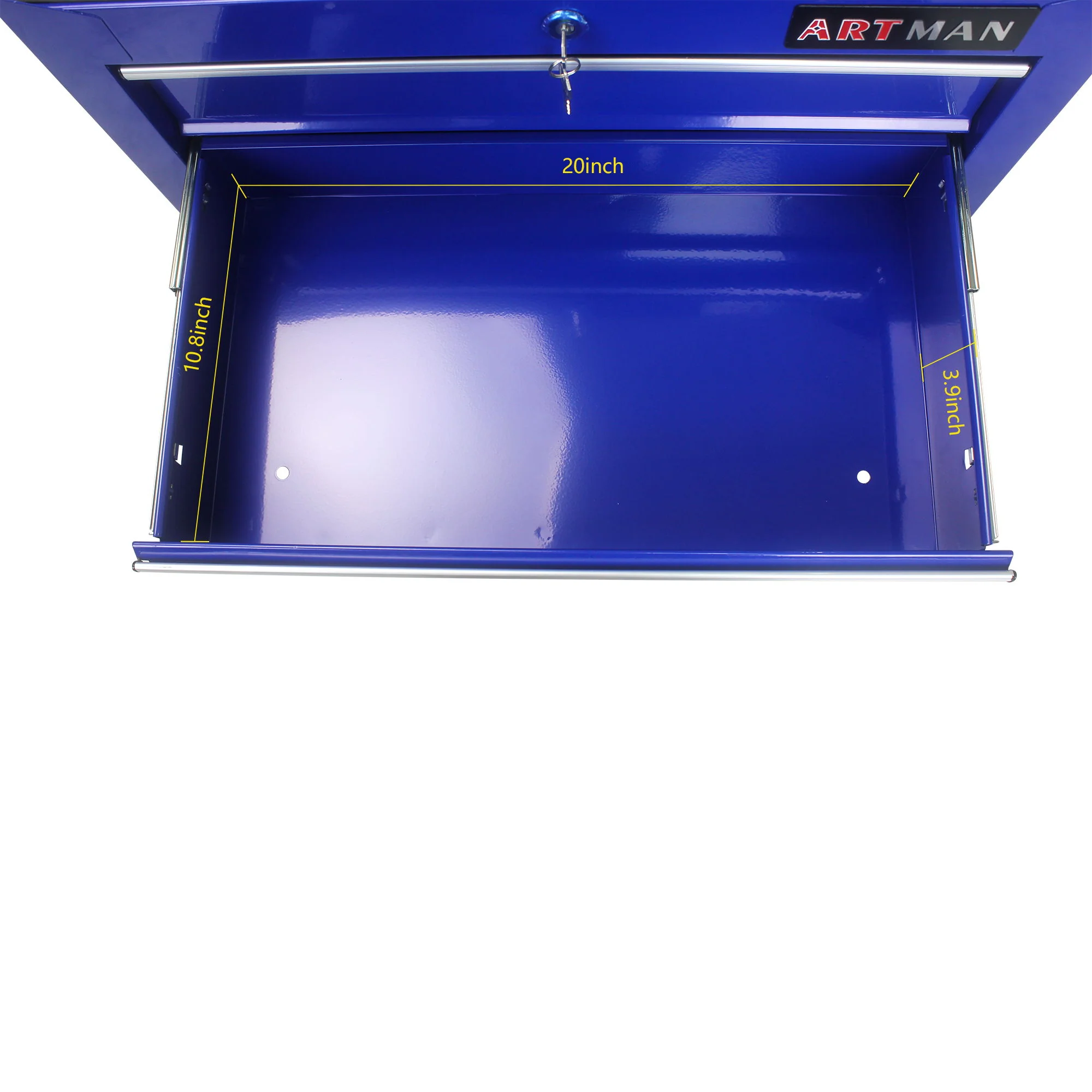 Multifunctional Tool Cart With Wheels And Drawers - Image 23
