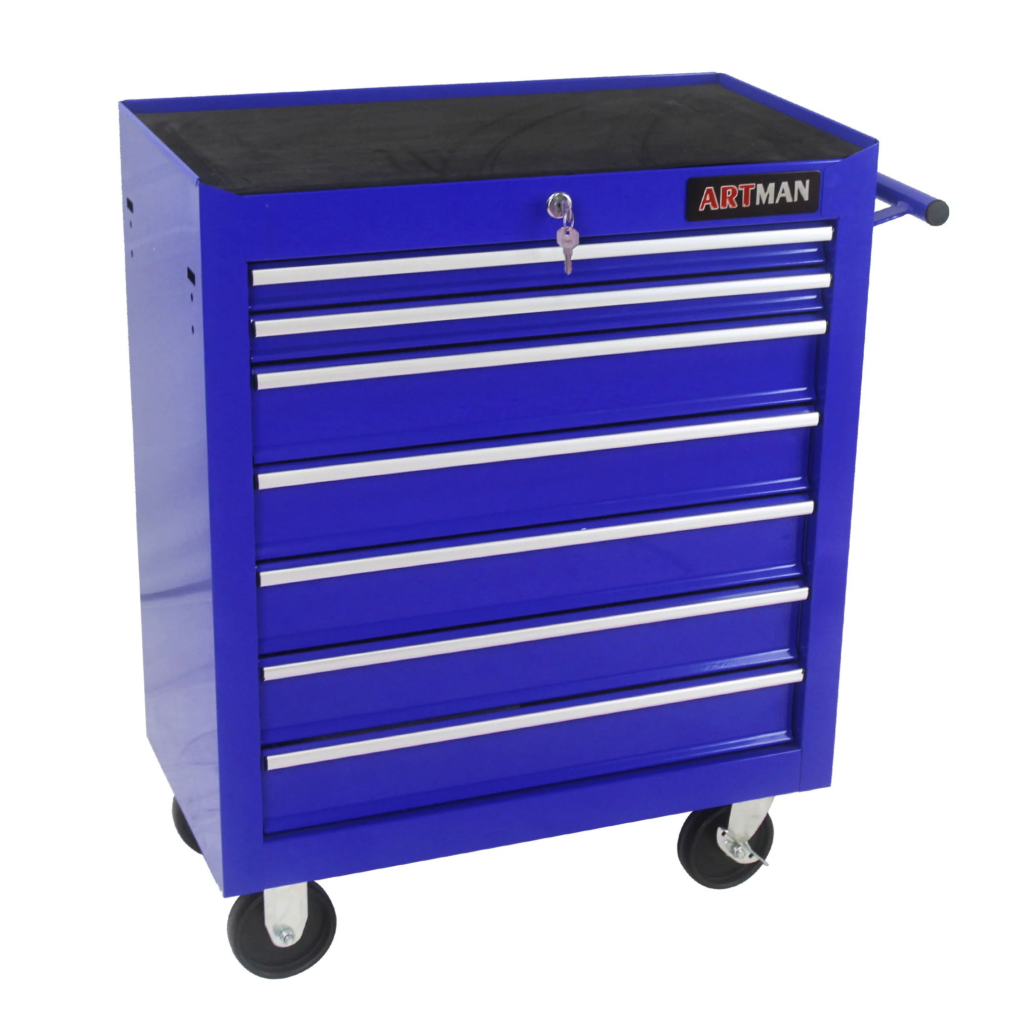 Multifunctional Tool Cart With Wheels And Drawers - Image 33