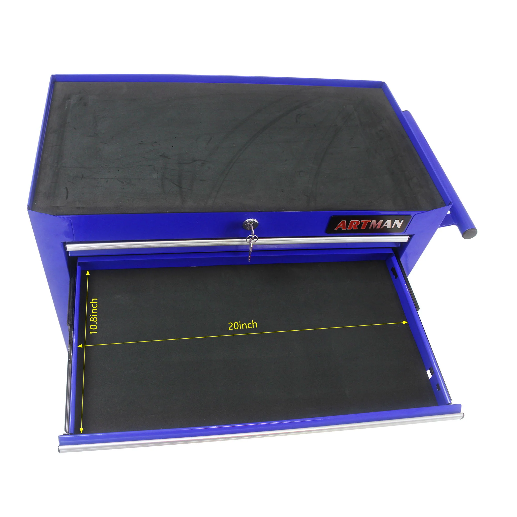 Multifunctional Tool Cart With Wheels And Drawers - Image 40