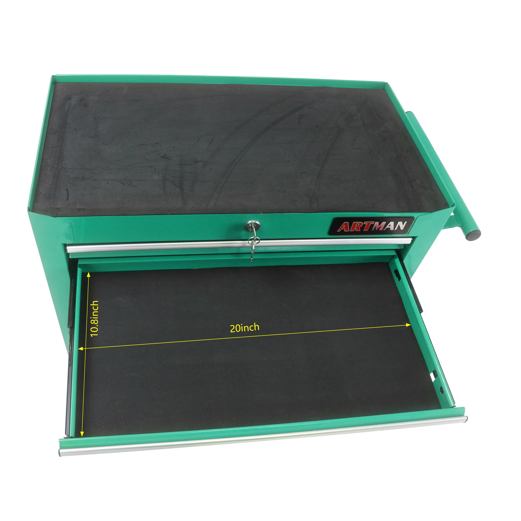 Multifunctional Tool Cart With Wheels And Drawers - Image 63