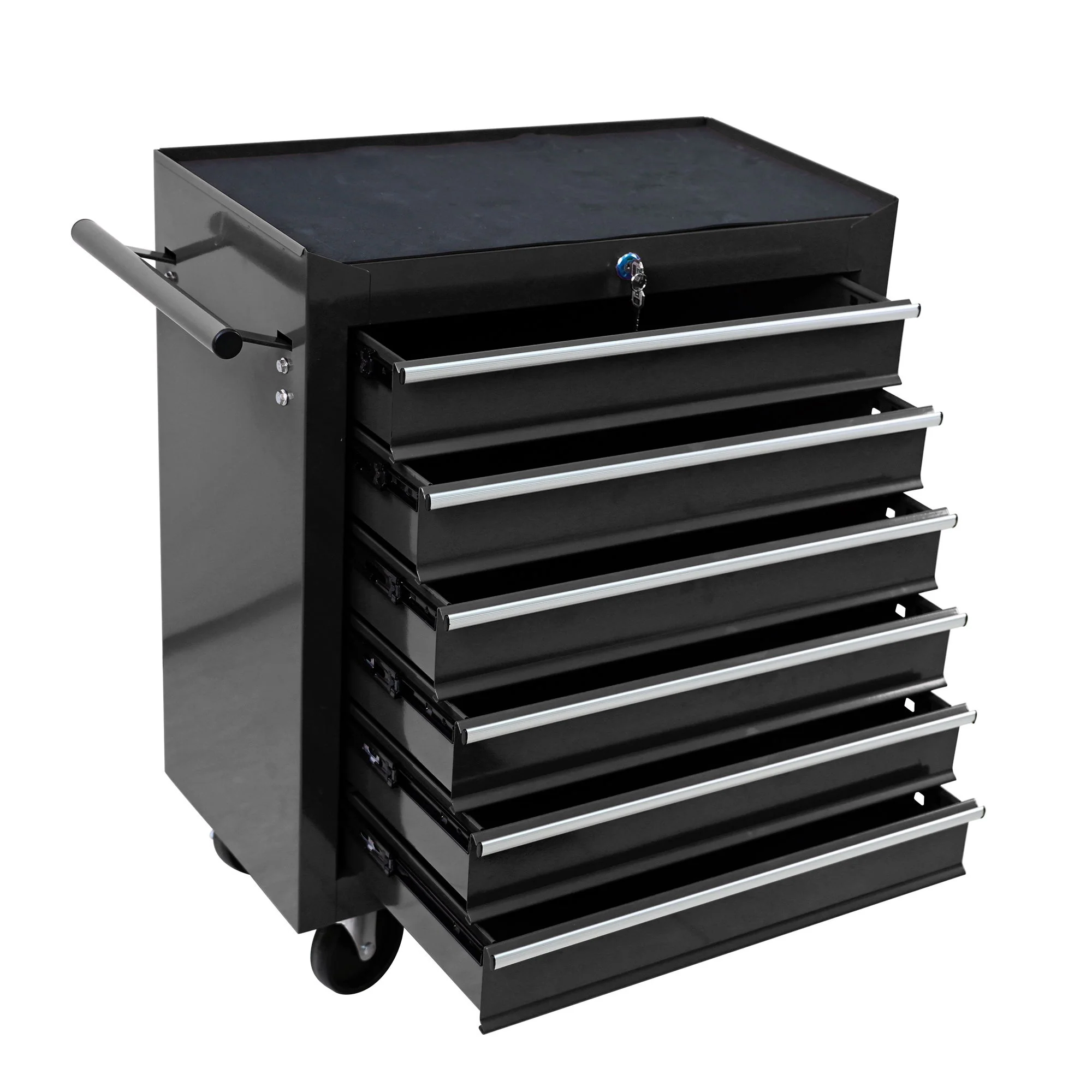 Multifunctional Tool Cart With Wheels And Drawers - Image 66