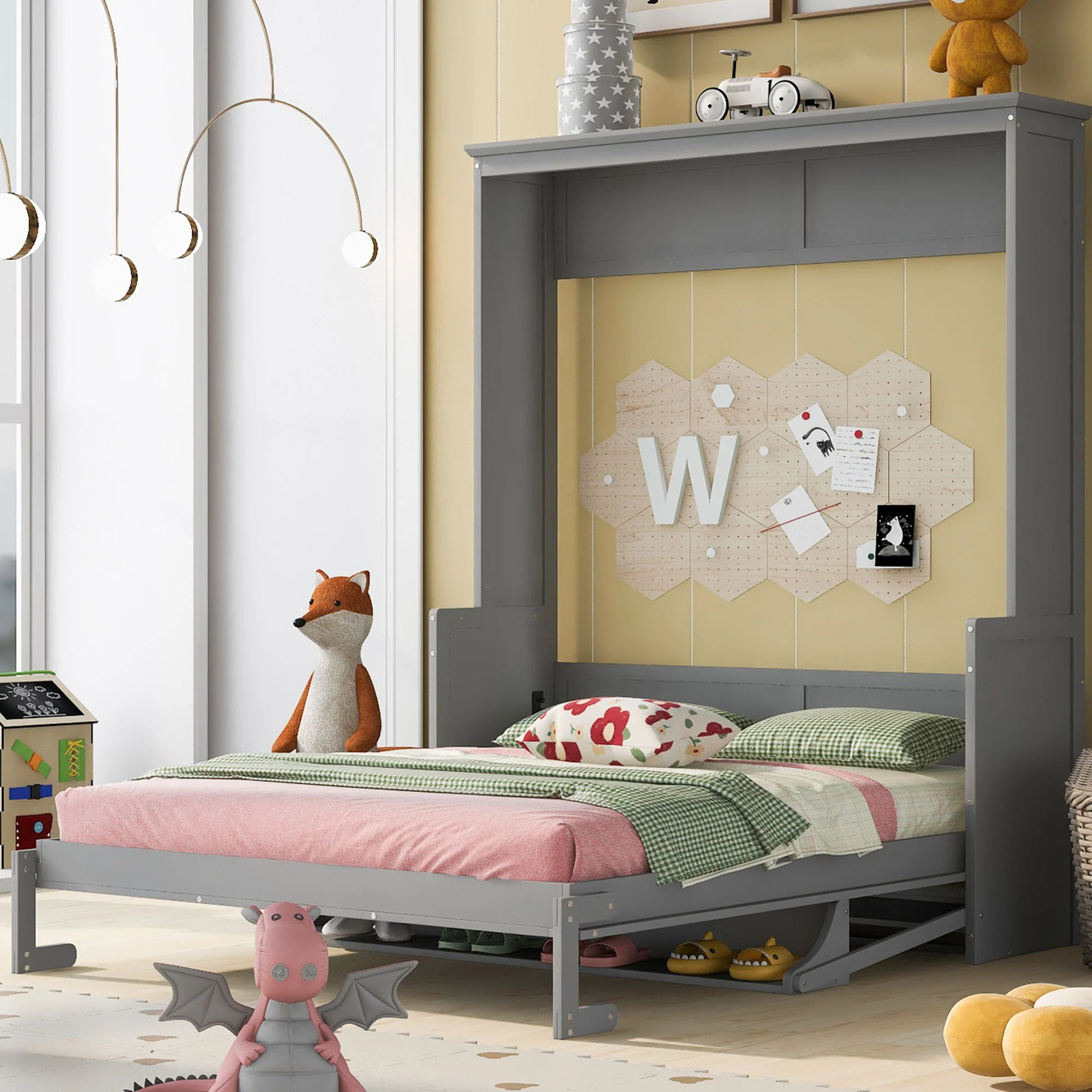 Murphy Bed With Shelf - Image 15