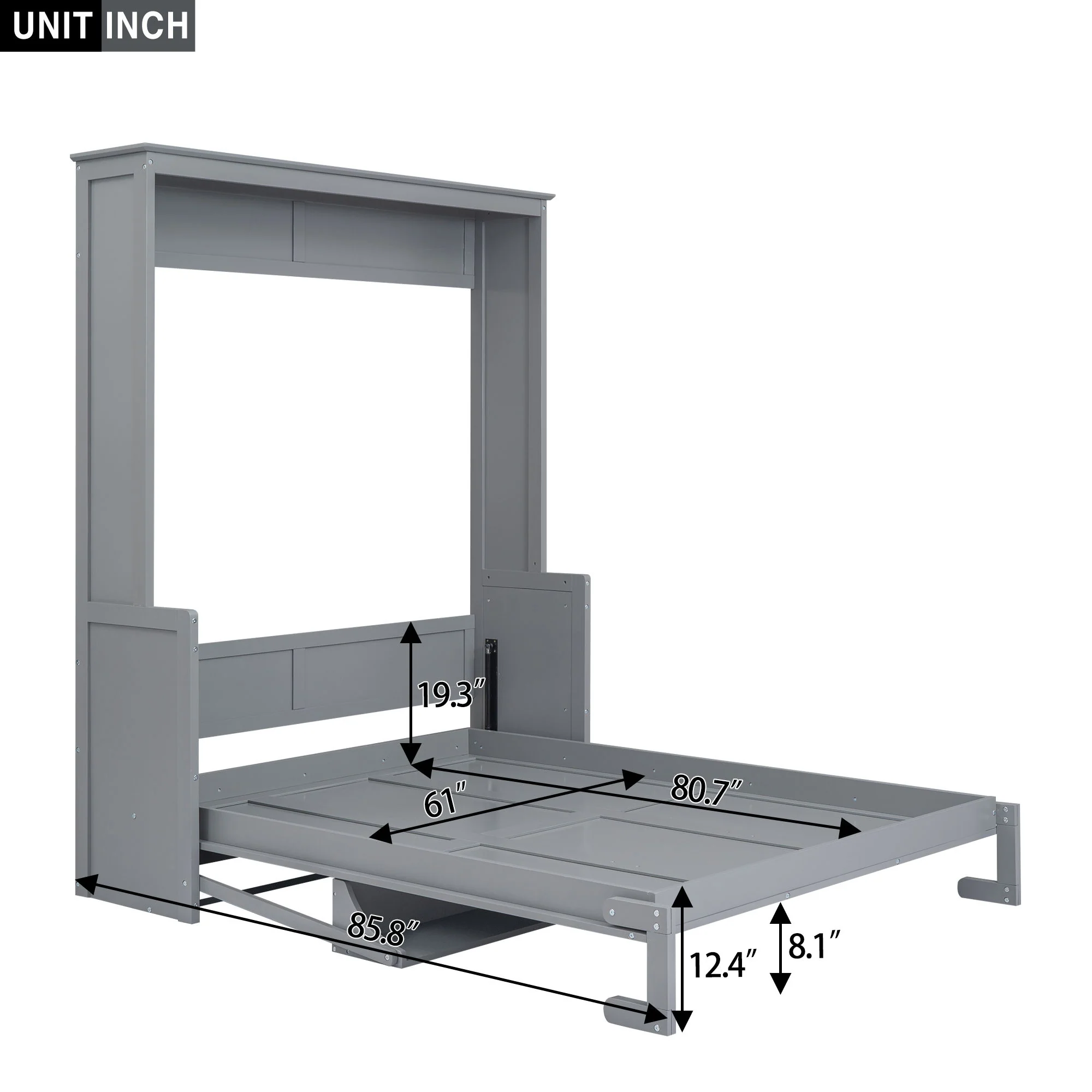 Murphy Bed With Shelf - Image 17