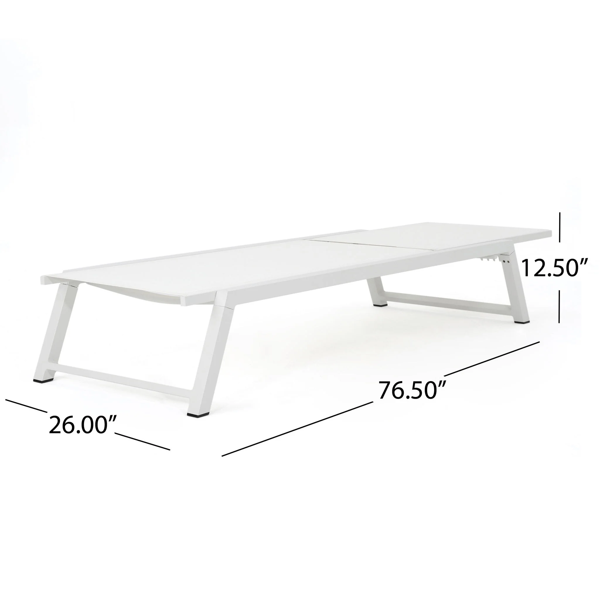 Myers - Chaise Lounge - White - Image 9