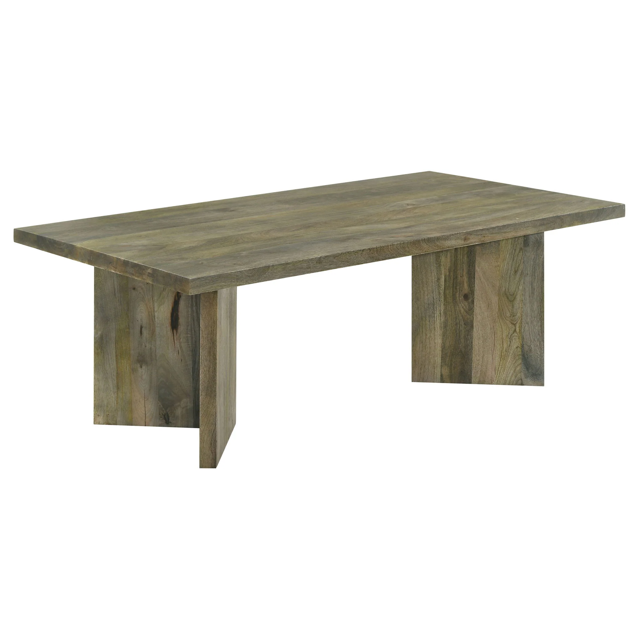 Neskowin - 2 Piece And End Table Set With Geometric Panels - Brown - Image 9