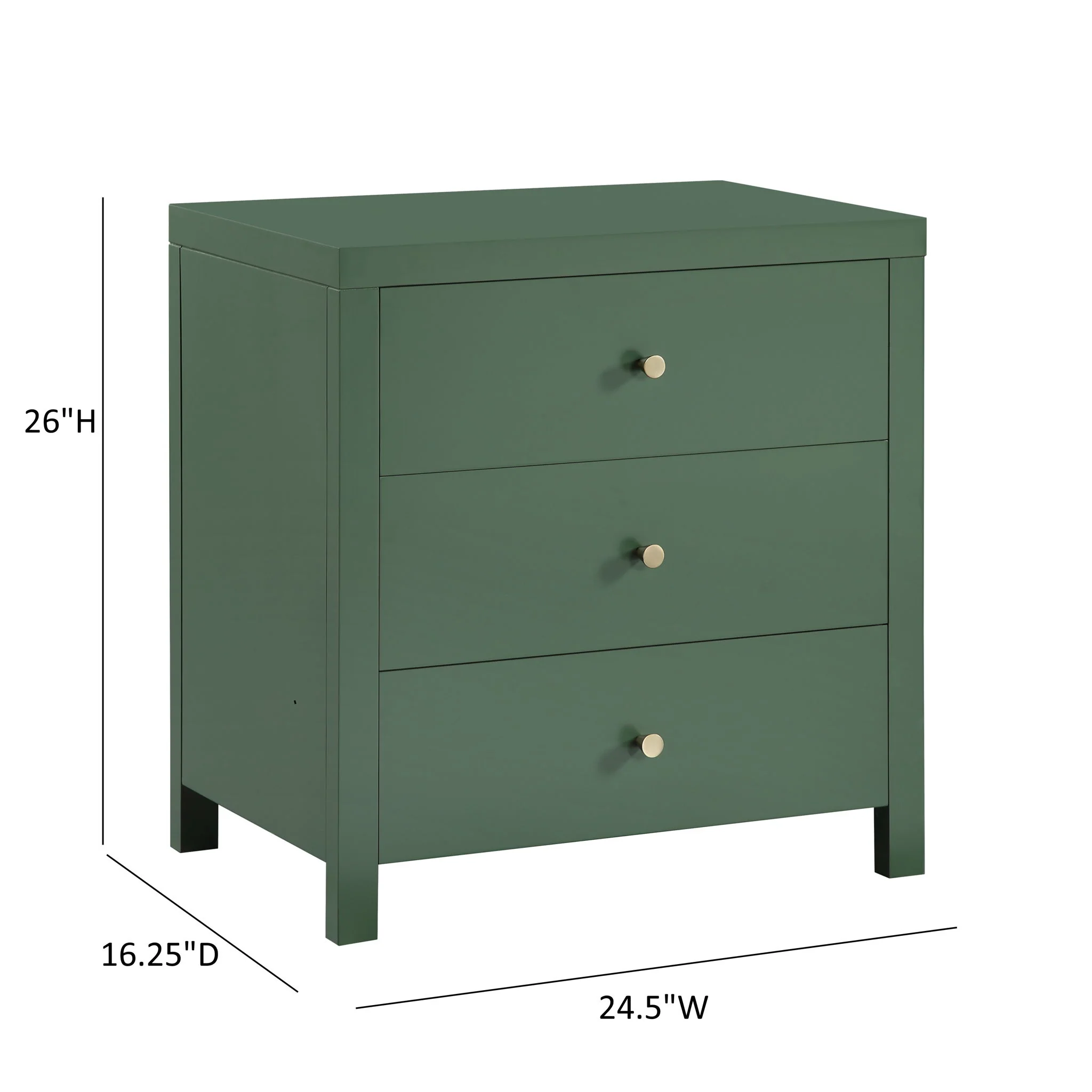 Nevarre - 3 Drawer Nightstand - Image 14