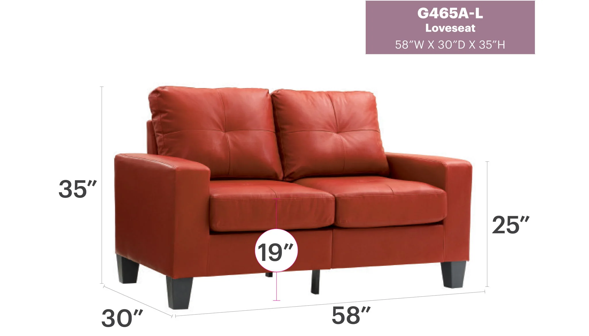 Newbury - Track Arm Loveseat For Cozy Spaces - Image 17
