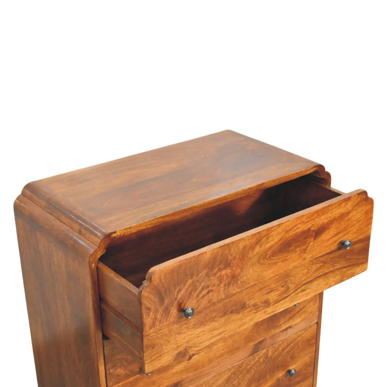 Newton - 3 Drawer Chest - Brown - Image 2