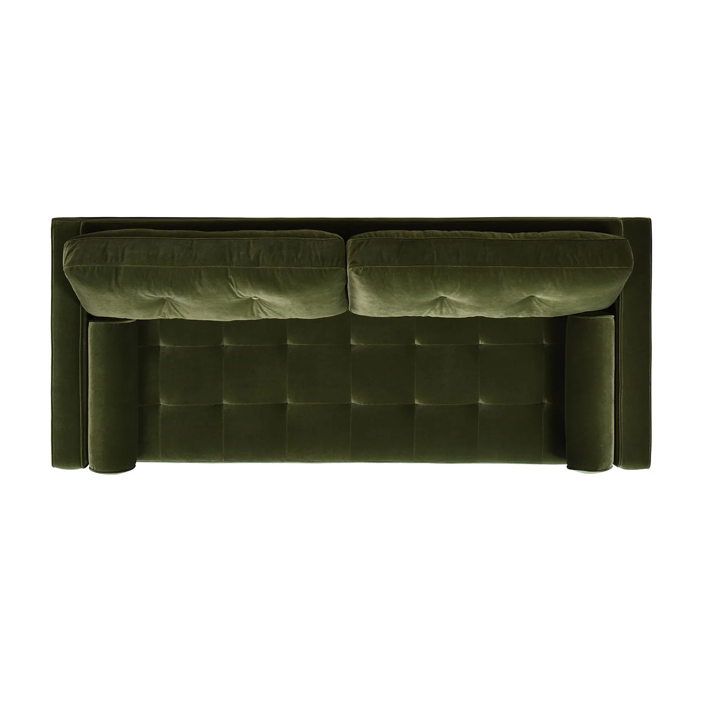 Nicholas - Mid-Century Modern Sofa - Olive Green - Image 2