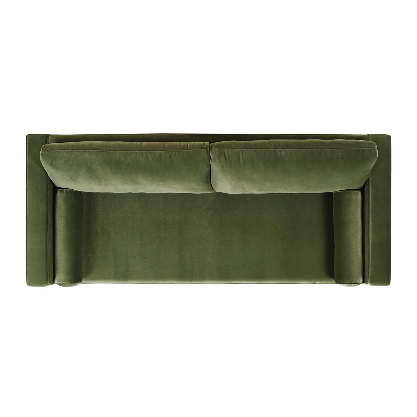 Nicholi - Mid-Century Modern Sofa - Olive Green - Image 2