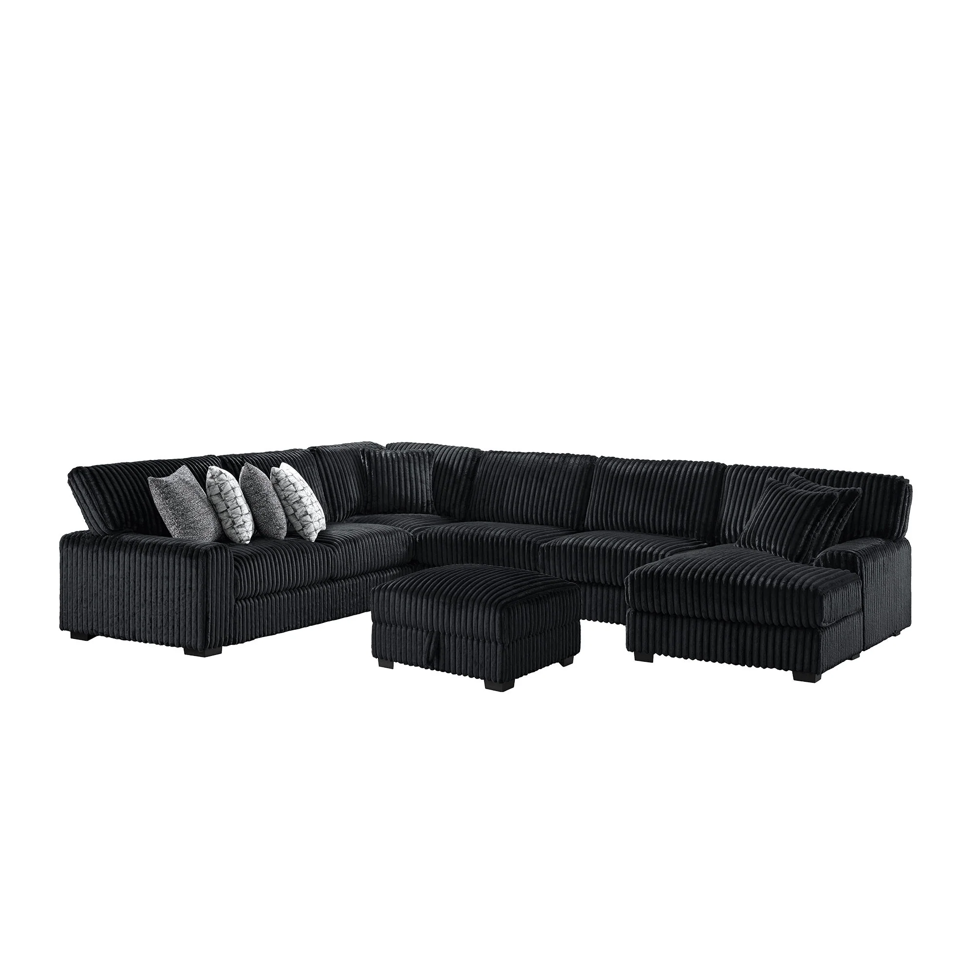Nightfall - Sectional Set With 2 Pillows - Image 2