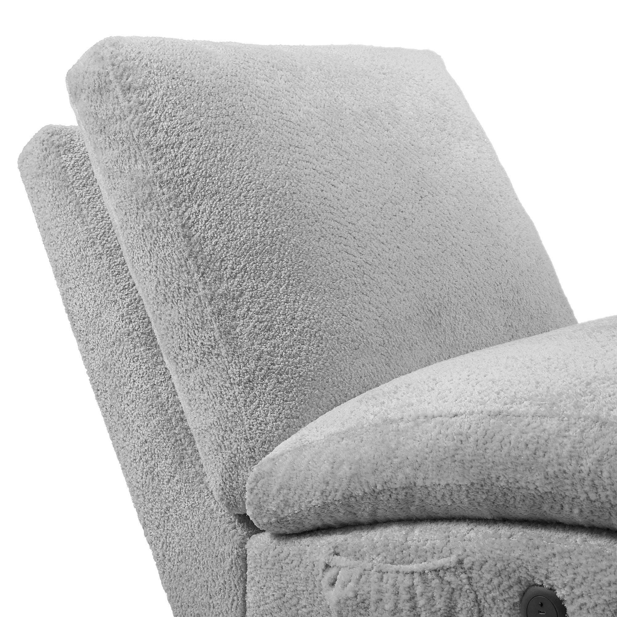 Nori - Chaise With Heat Massage, USBC, LED - Image 15