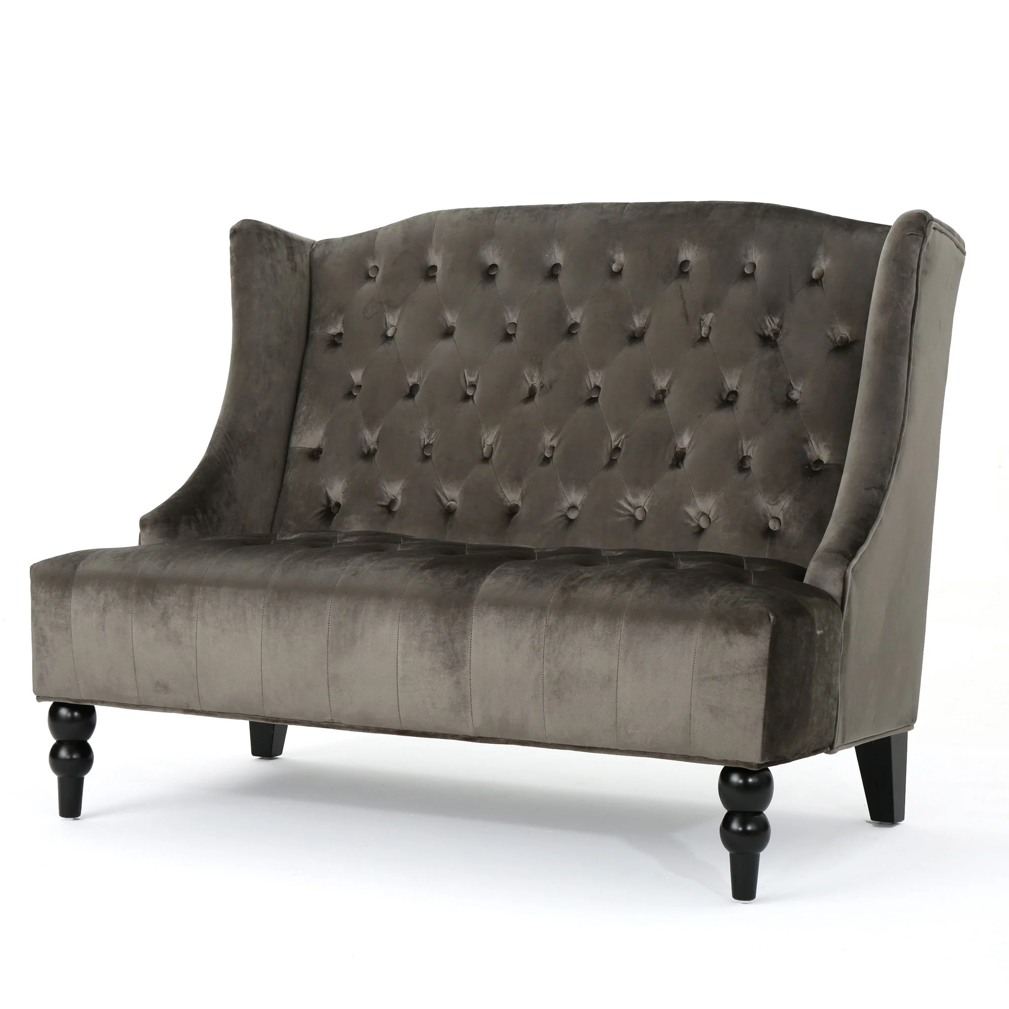 Nurturing - Upholstered Loveseat With Wing Back And Diamond Tufting - Image 12