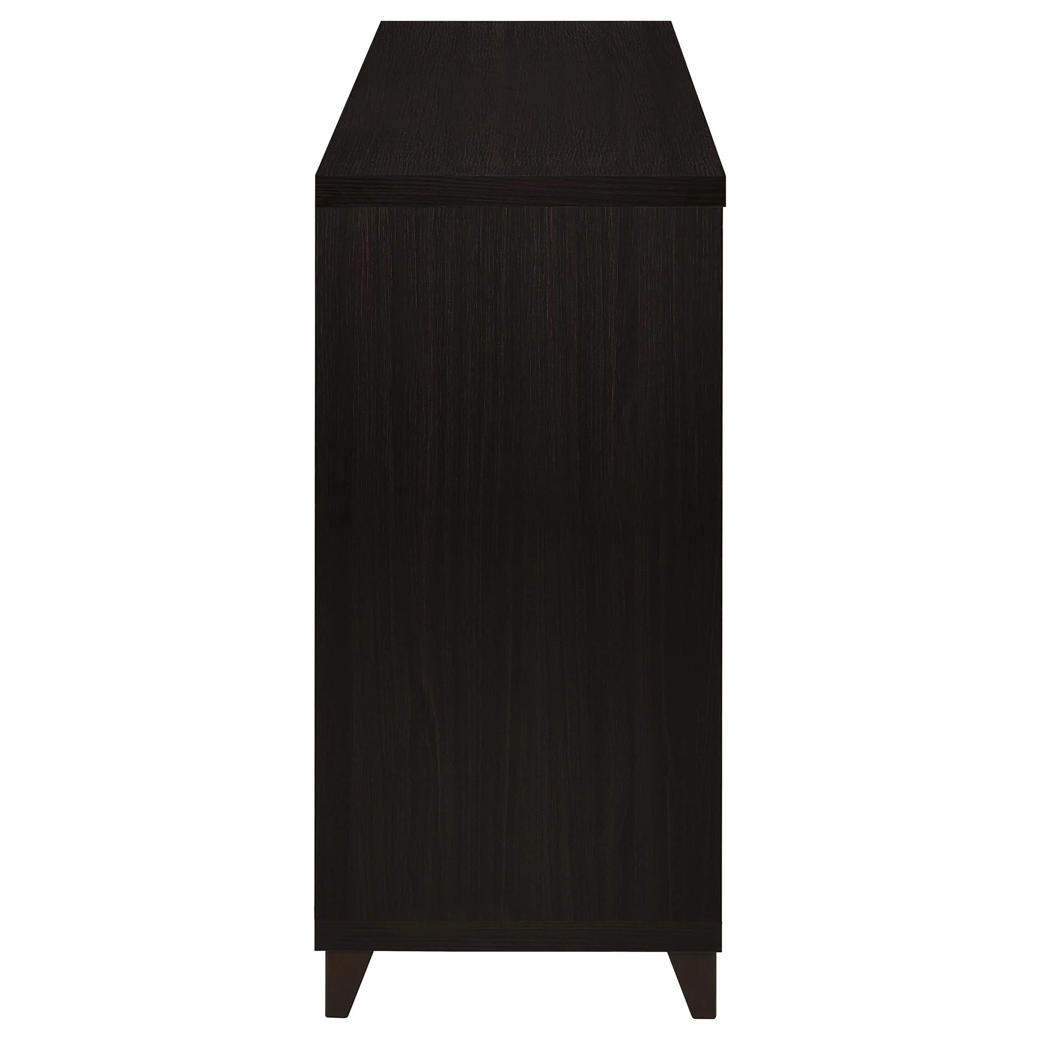 Nyler - 3 Drawer Rectangular TV Console - Cappuccino - Image 8